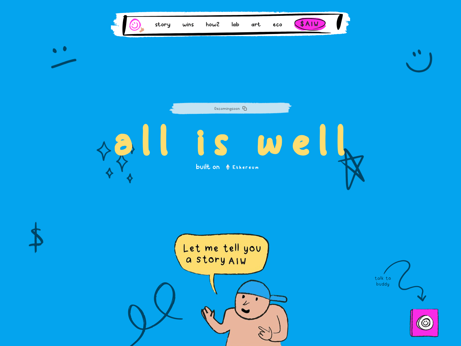 Screenshot of www.alliswell.ink