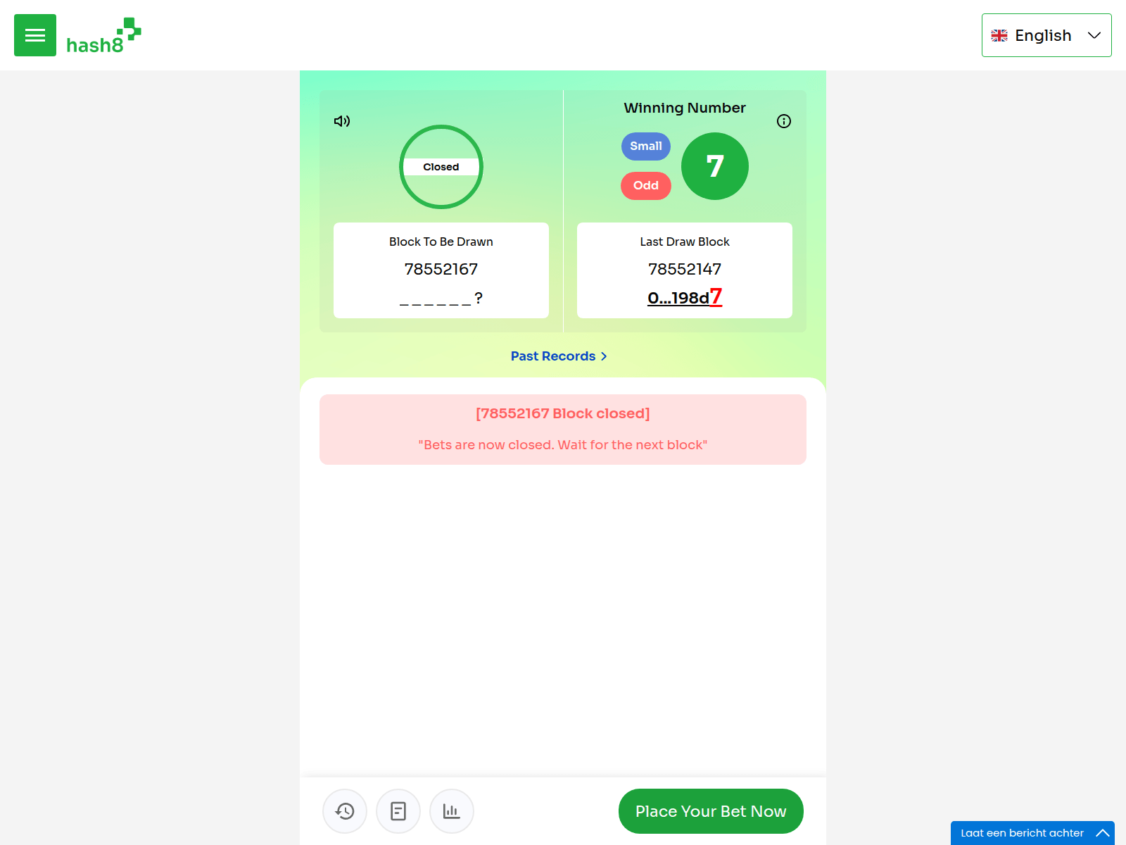 Screenshot of hash8.net