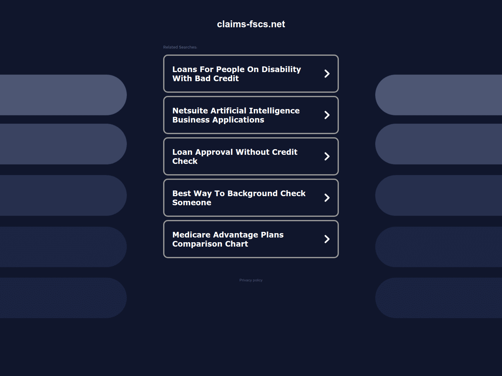 Screenshot of claims-fscs.net