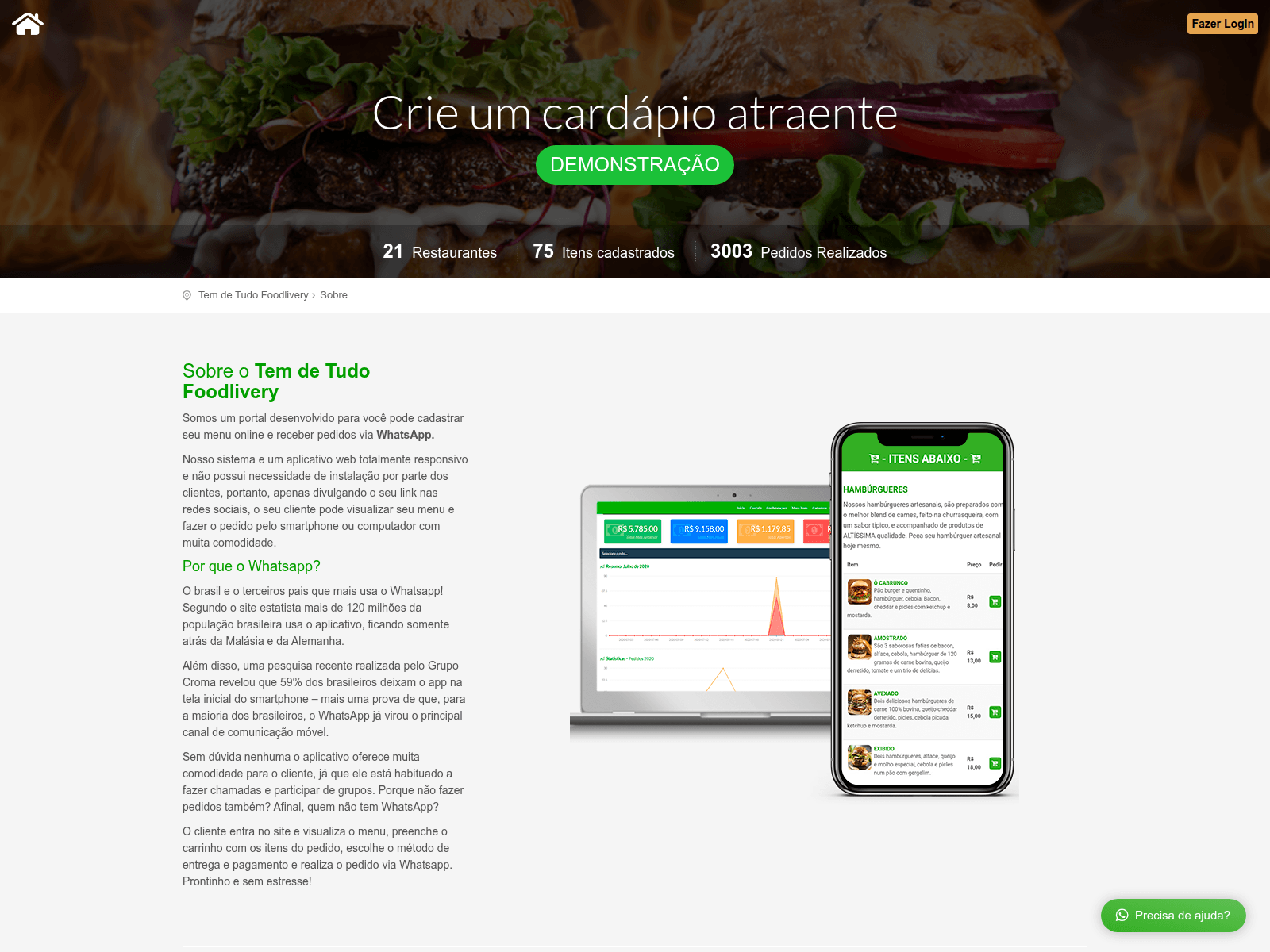 Screenshot of stockburgercruz.site