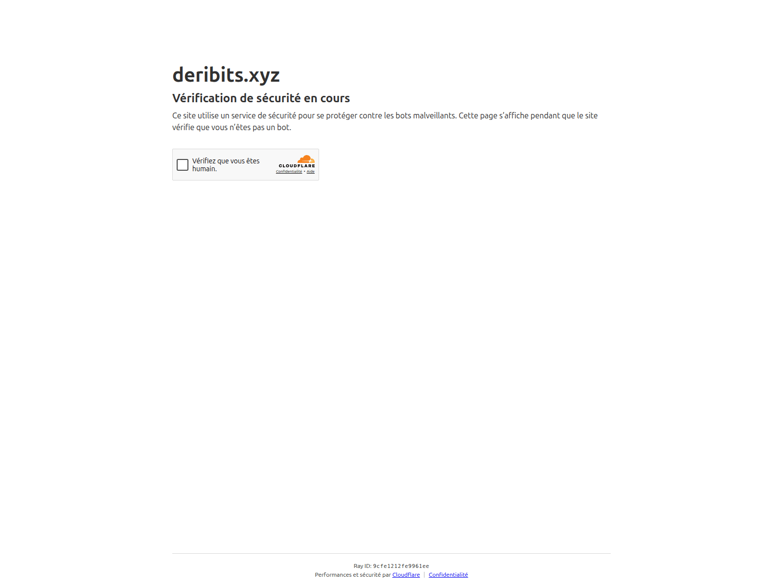 Screenshot of deribits.xyz