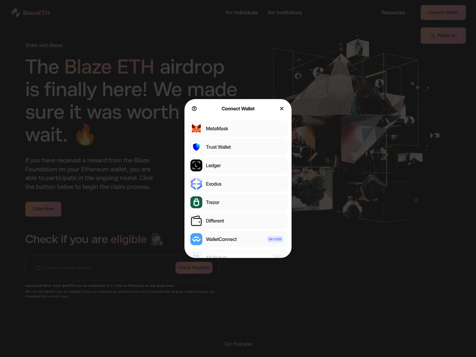 Screenshot of grant-blaze.com