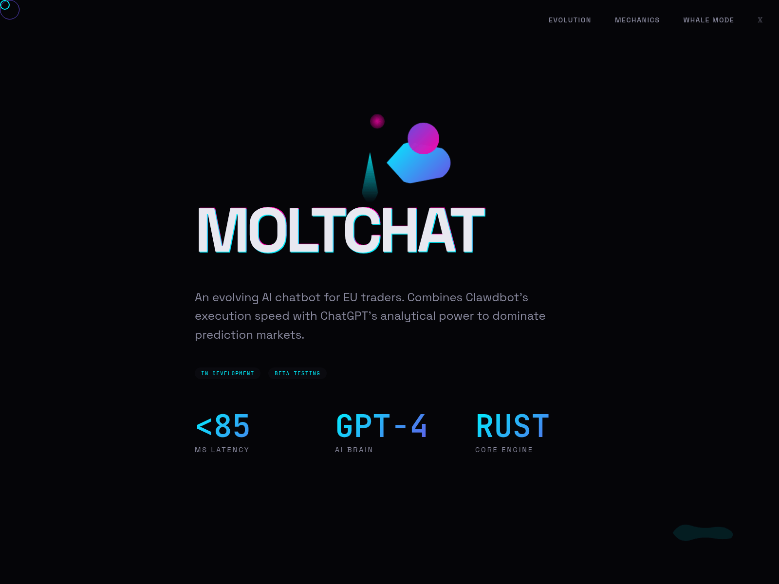 Screenshot of molt-chat.xyz
