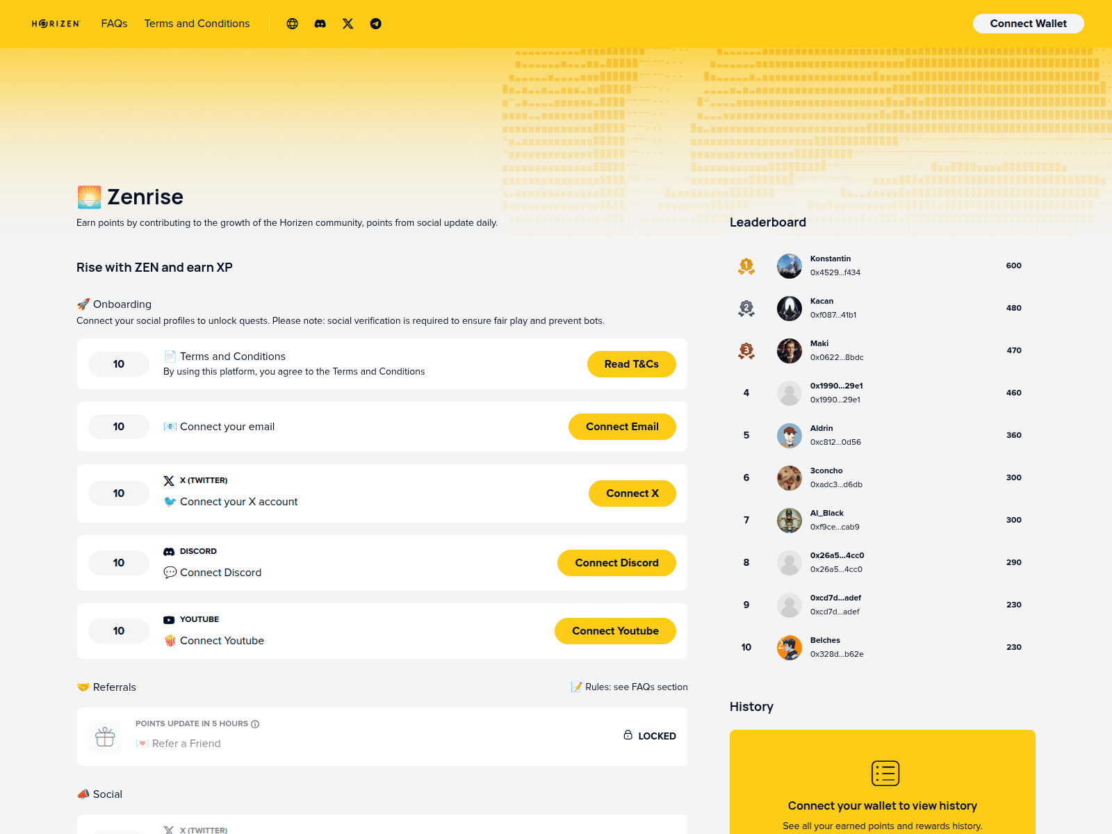 Screenshot of zenrise-horizen.com