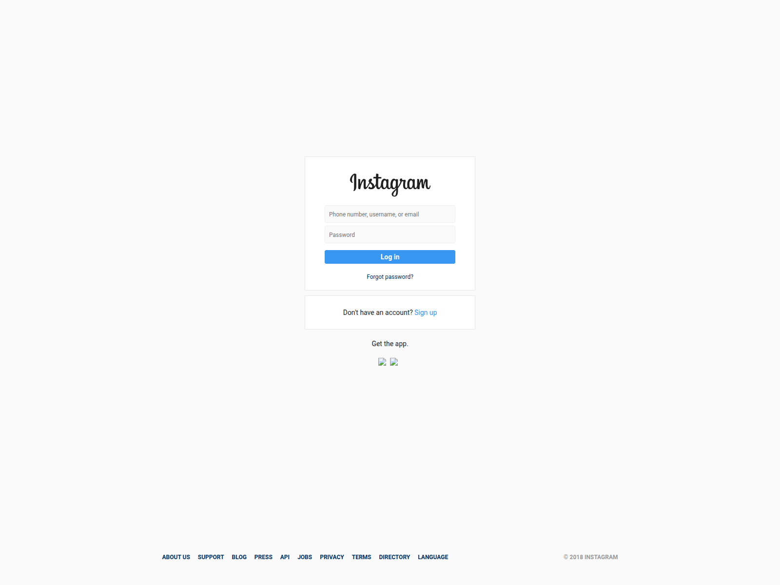 Screenshot of instagram-password-recovery.blogspot.com