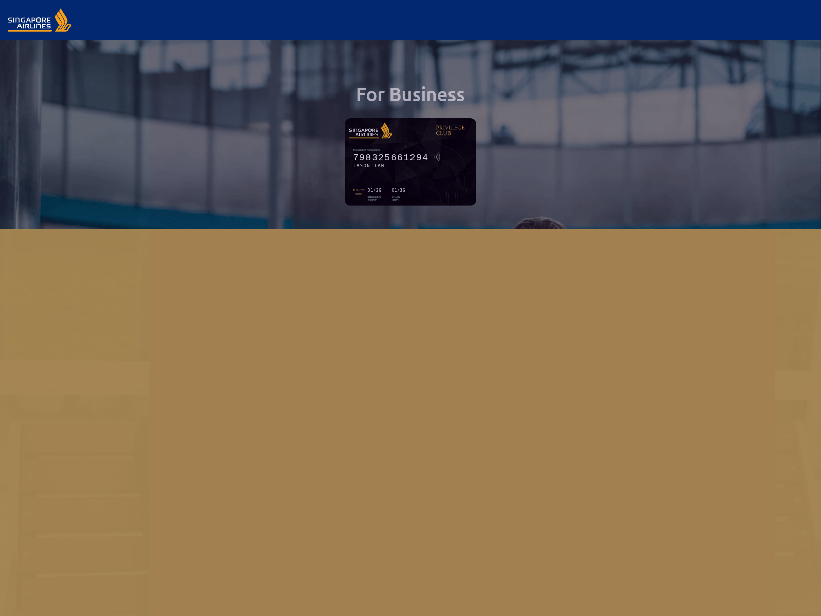 Screenshot of singaporeaircard.com