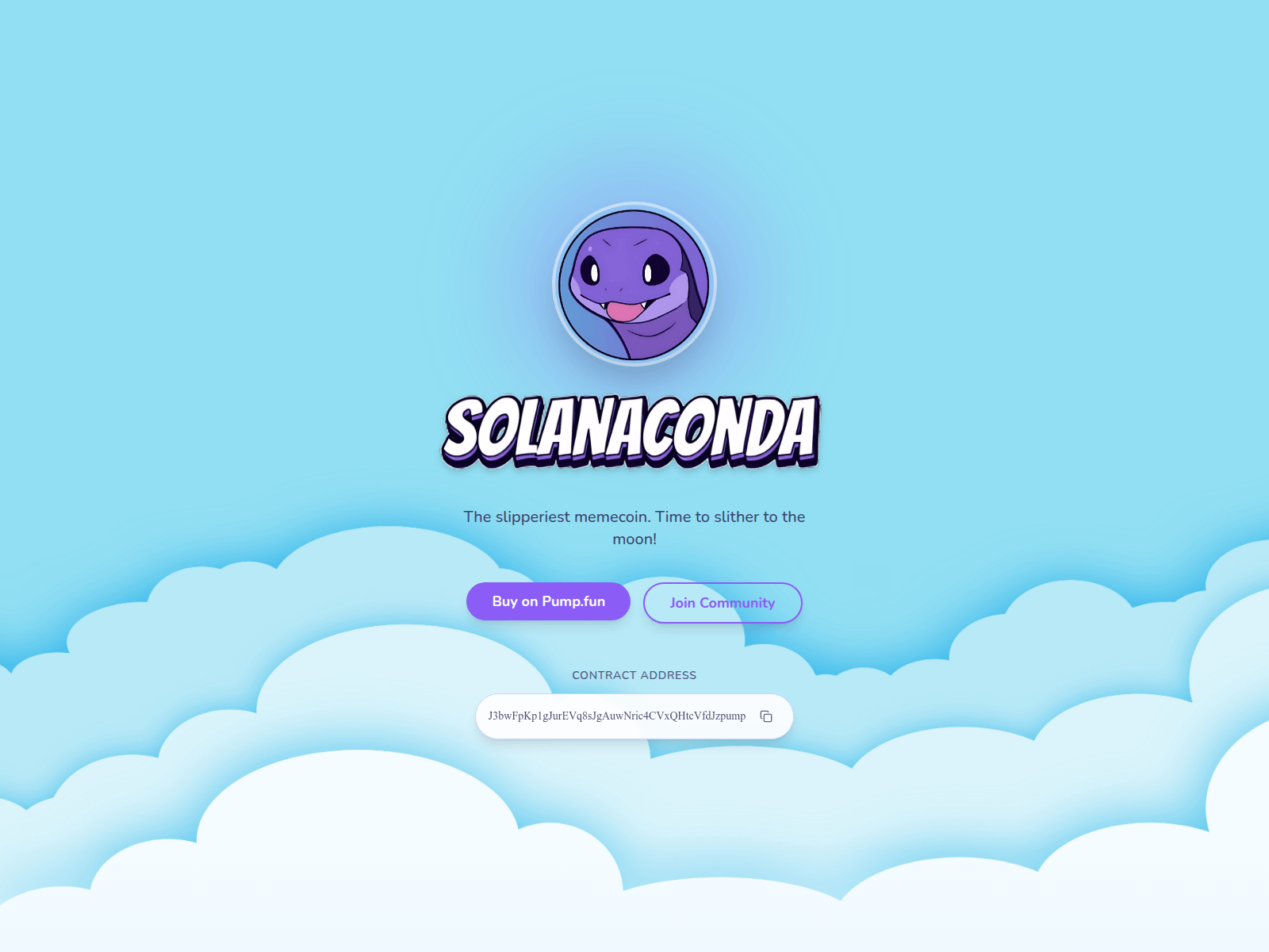 Screenshot of solanaconda.fun