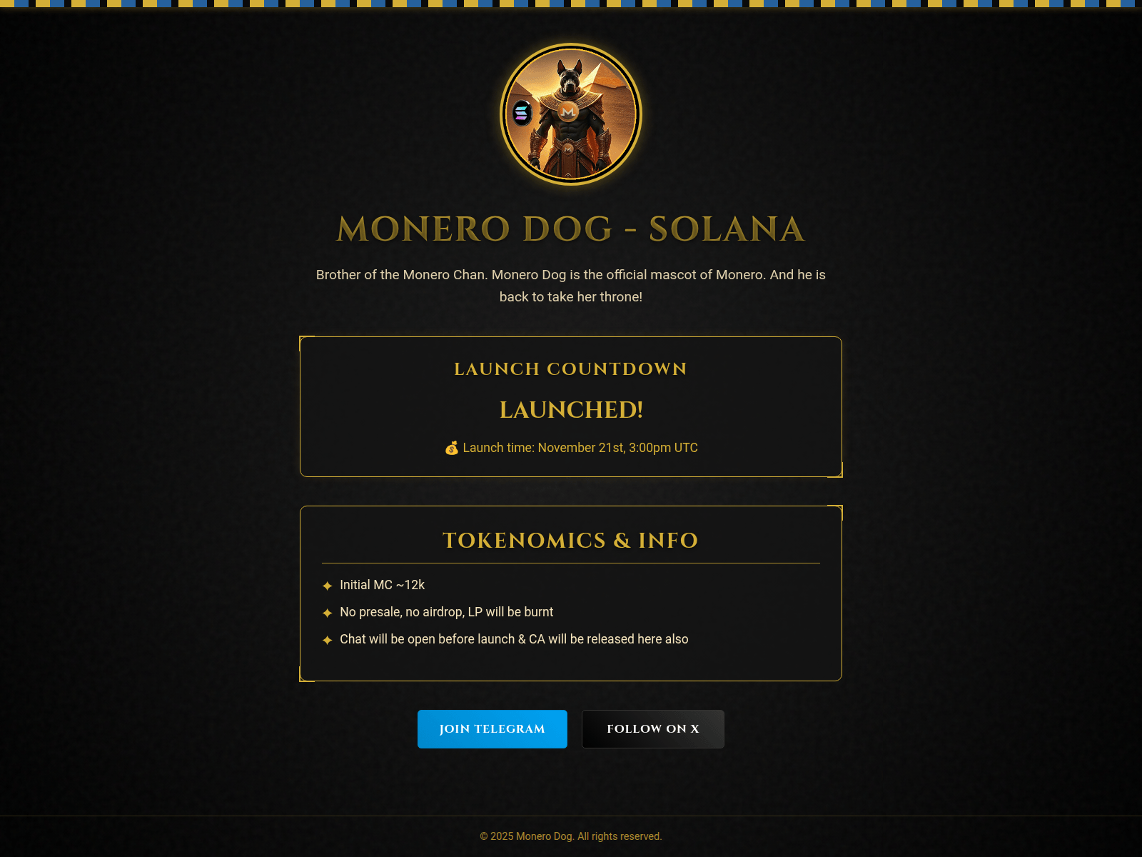 Screenshot of monerodog.xyz