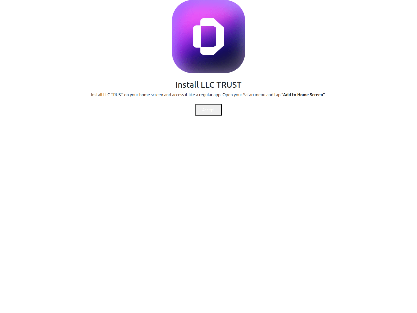 Screenshot of llctrustsecurevalt.com