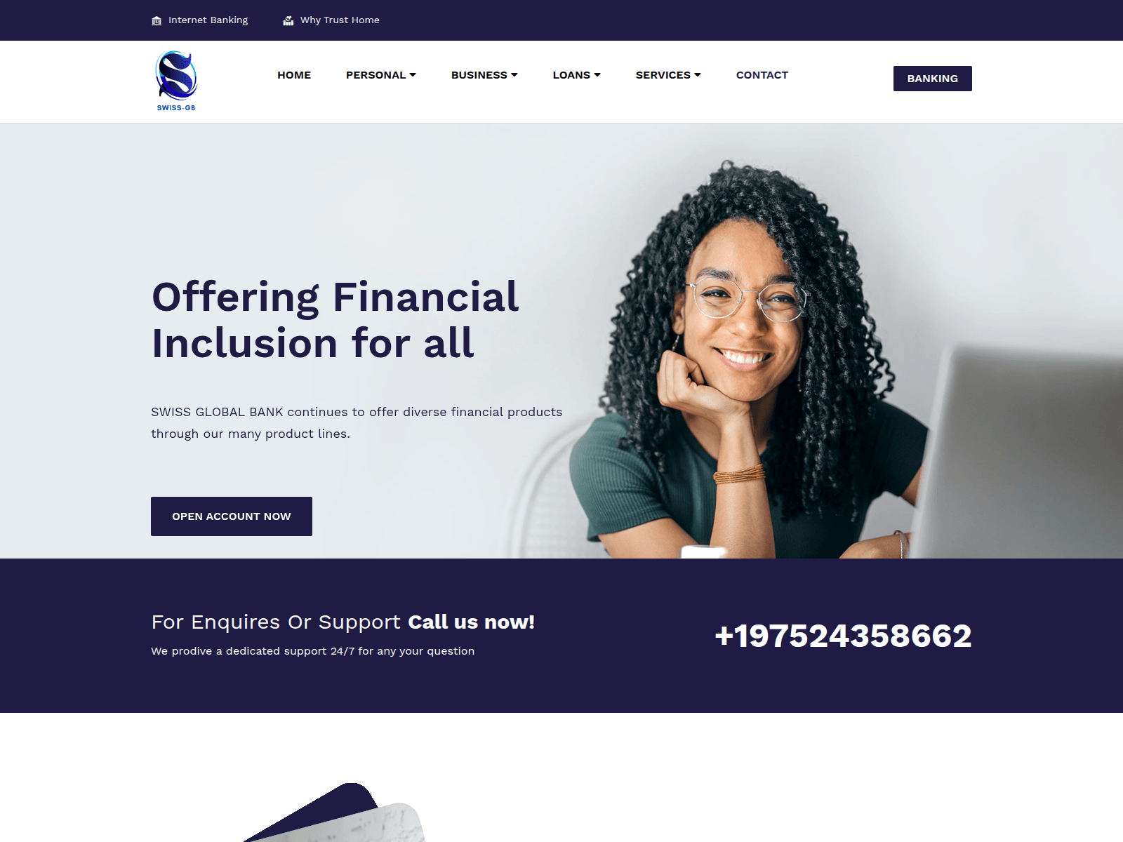 Screenshot of swiss-gb.com