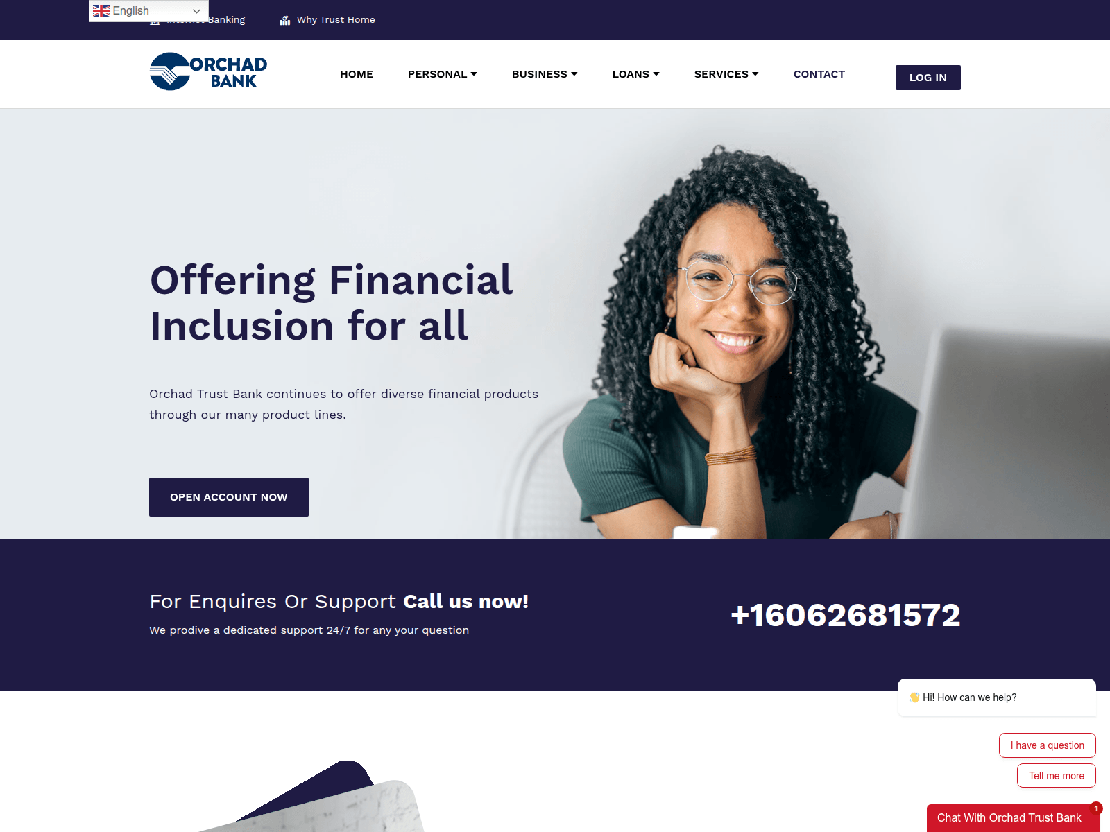 Screenshot of orchadtrustsbank.online