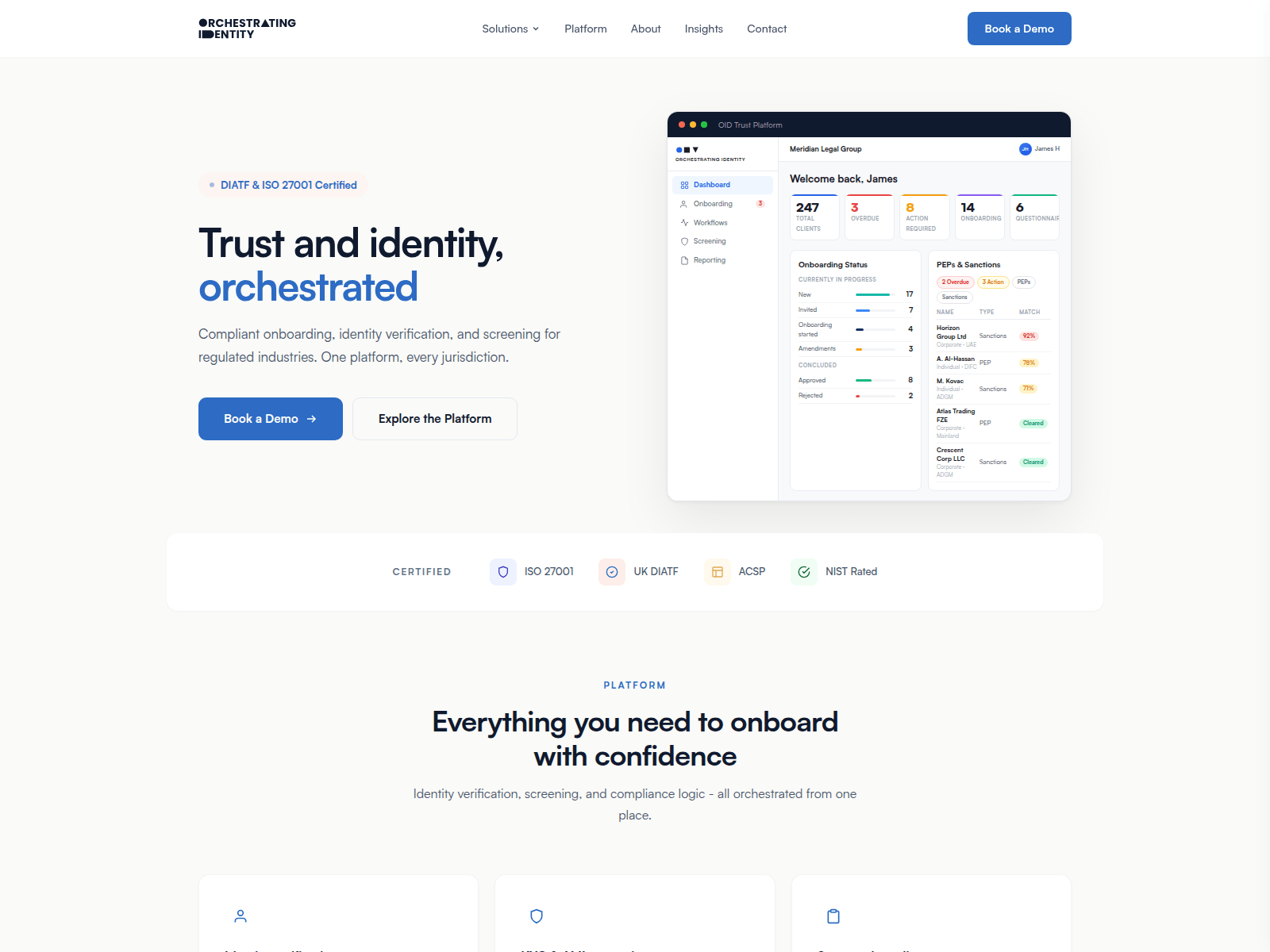 Screenshot of www.oidentity.com