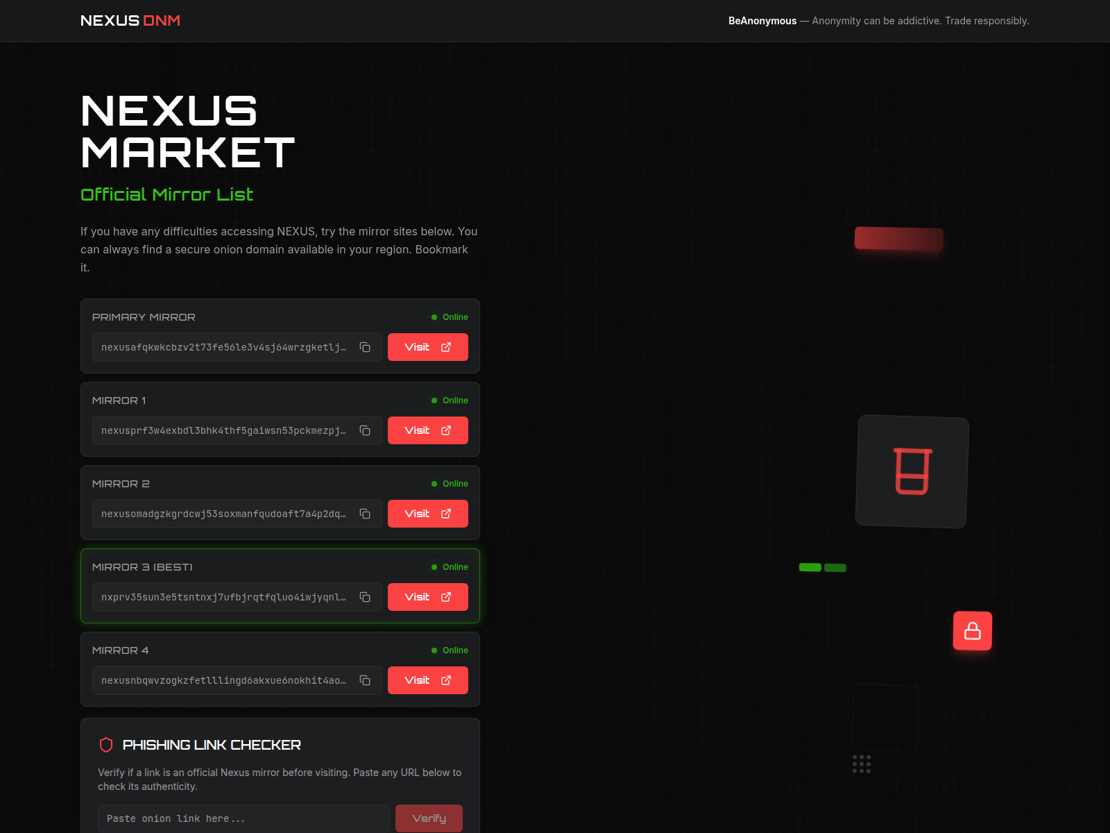 Screenshot of nxusm.com