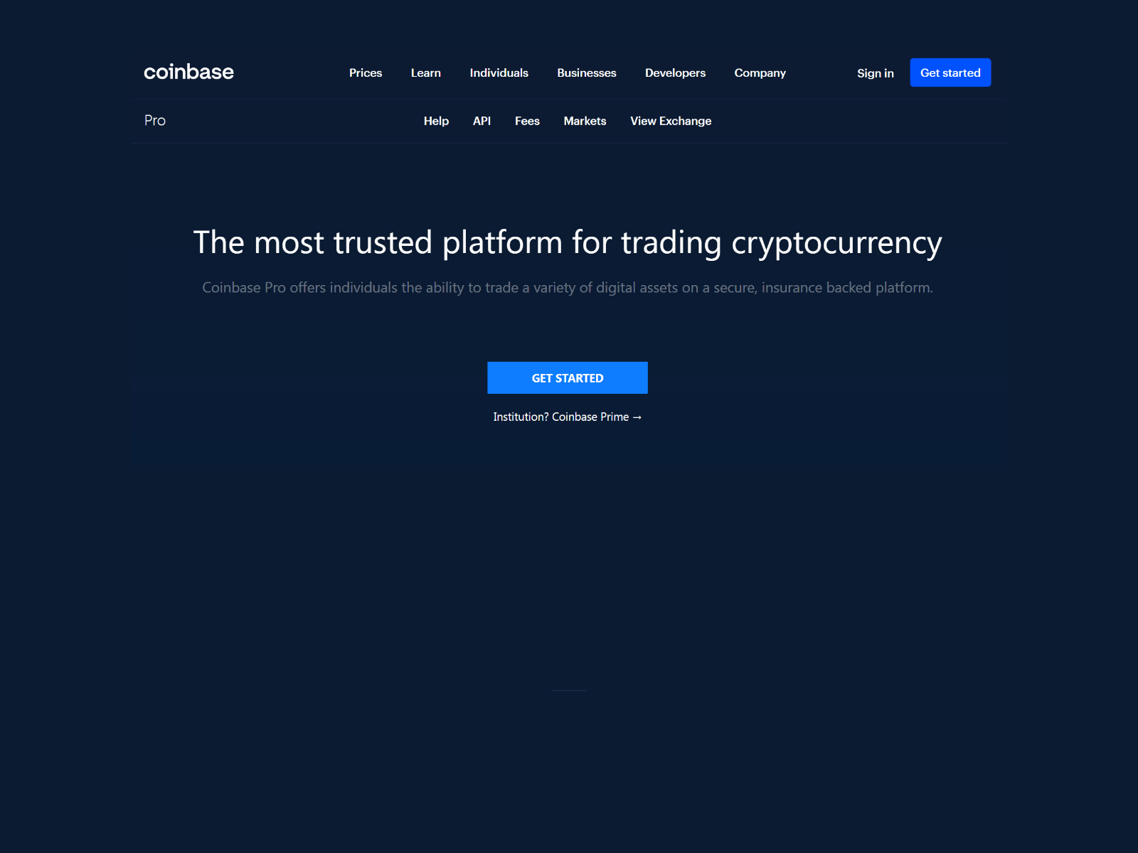 Screenshot of c0inbase-logi2.godaddysites.com
