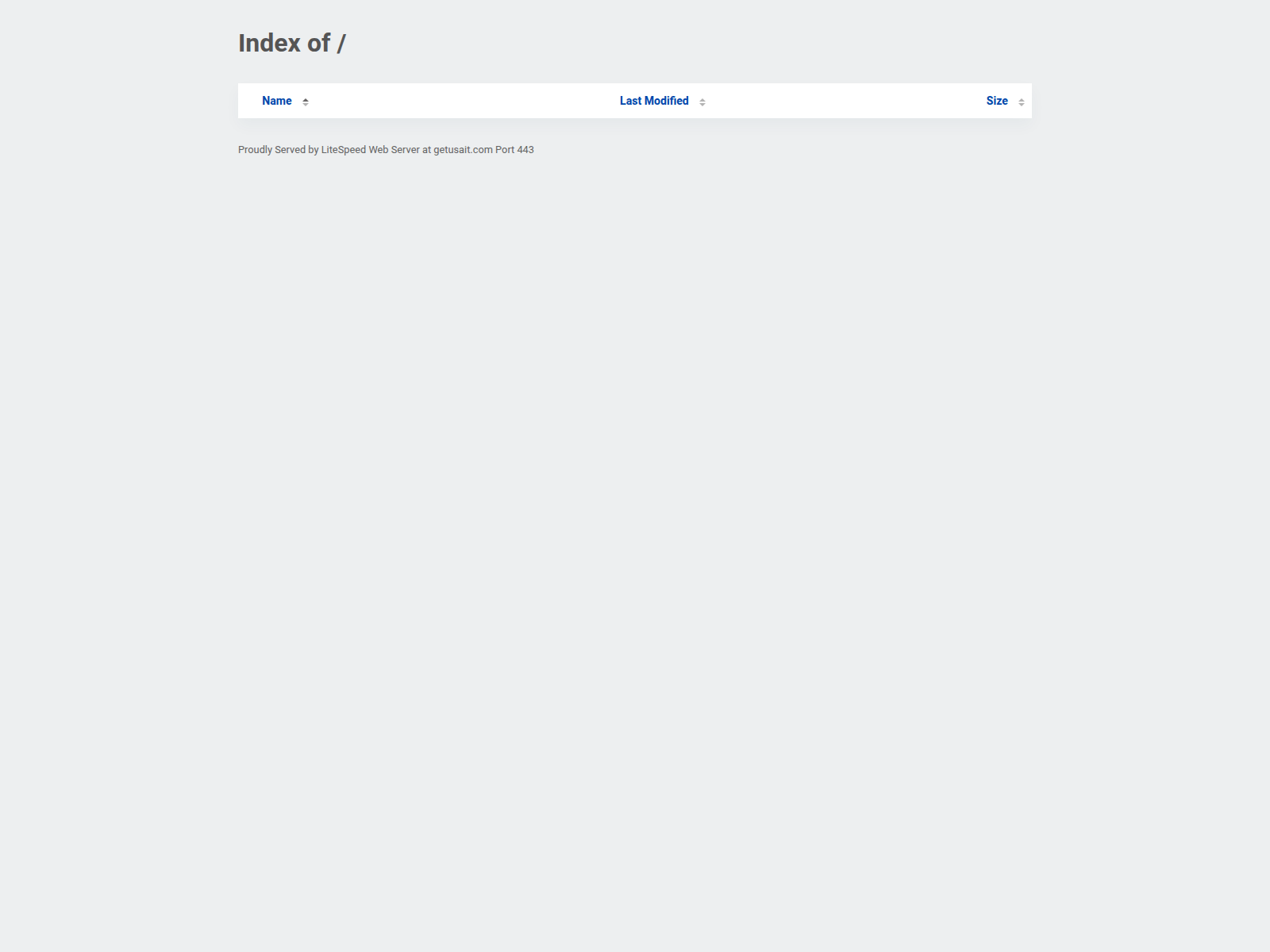 Screenshot of getusait.com