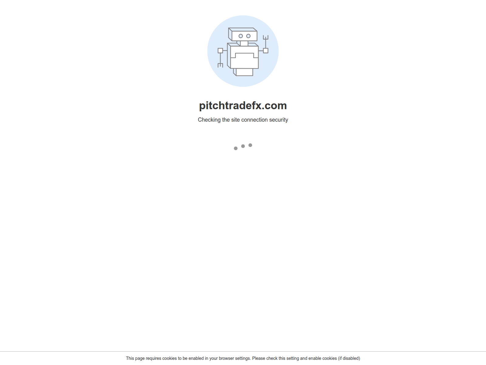 Forensic screenshot of pitchtradefx.com