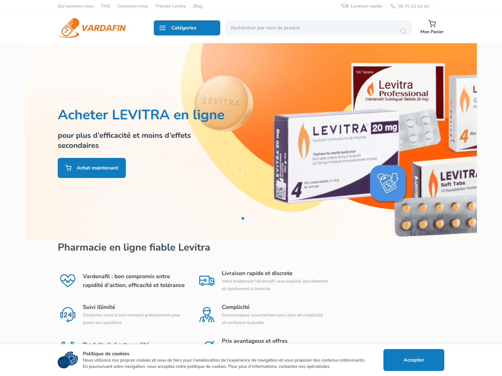 Screenshot of vardafin.com