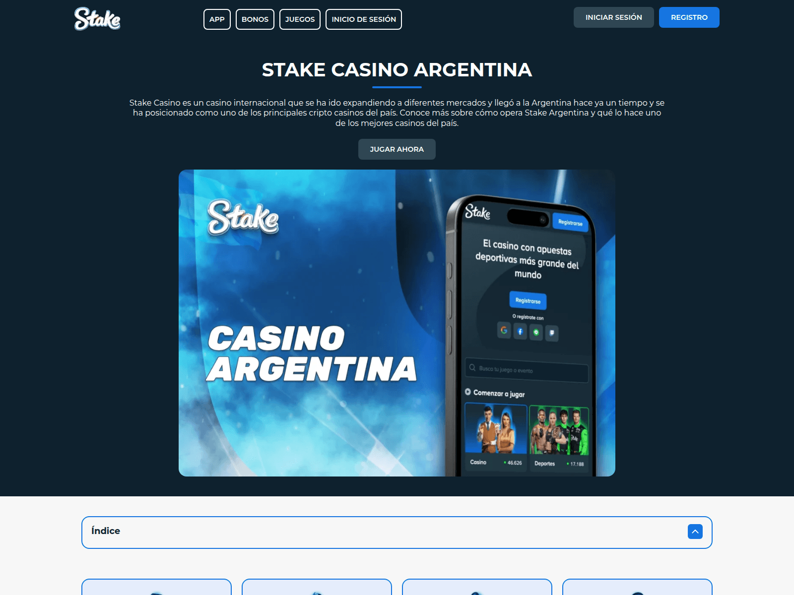 Screenshot of stakecasinoonline-ar.com