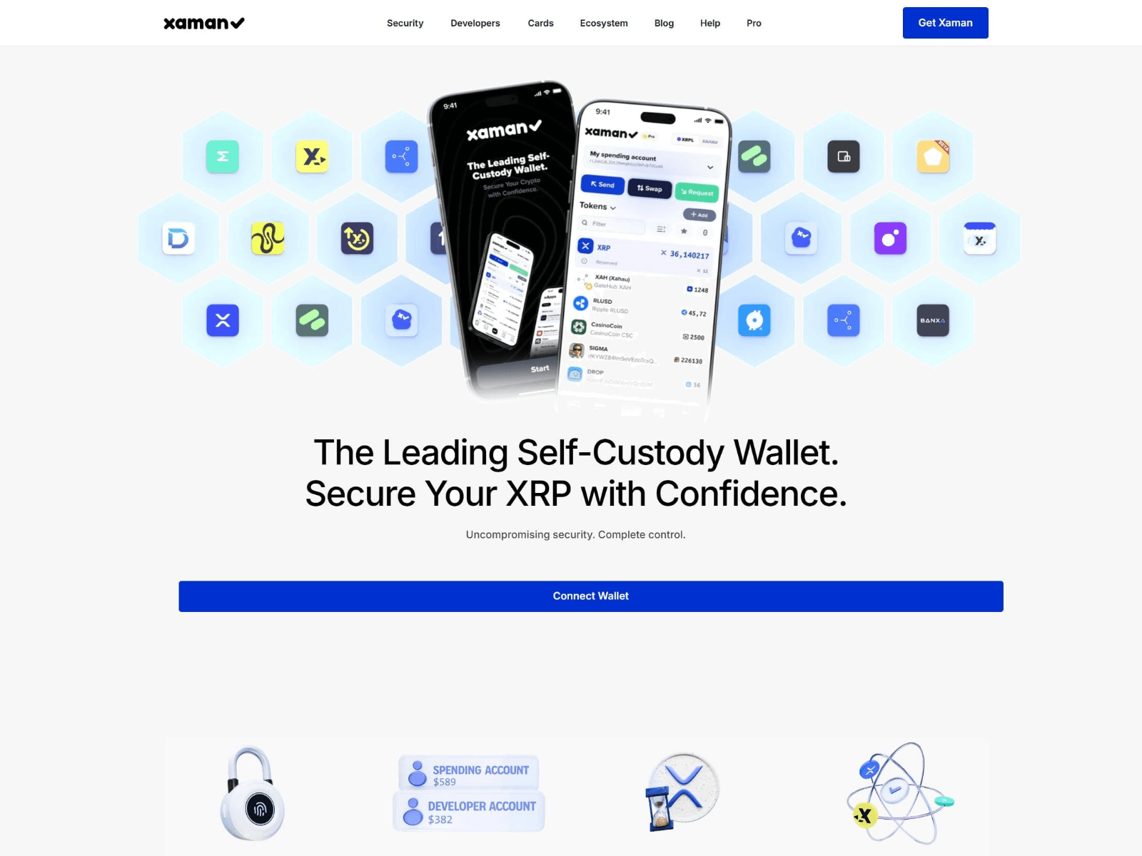 Screenshot of xaman.finance