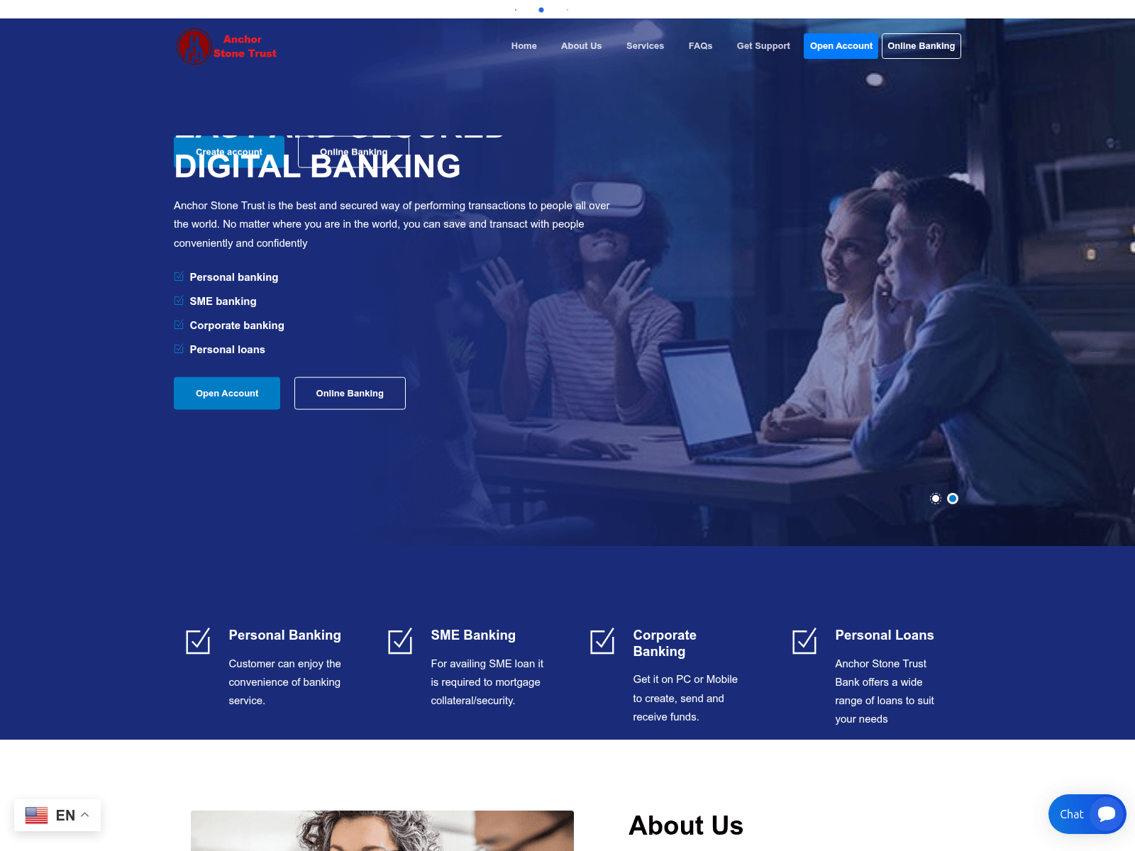 Screenshot of www.anchorstonetrust.com.internpol.com