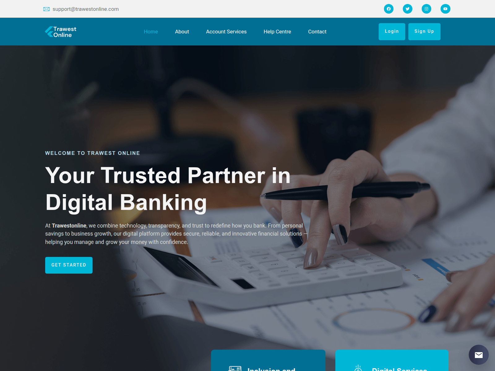 Screenshot of trawestonline.com