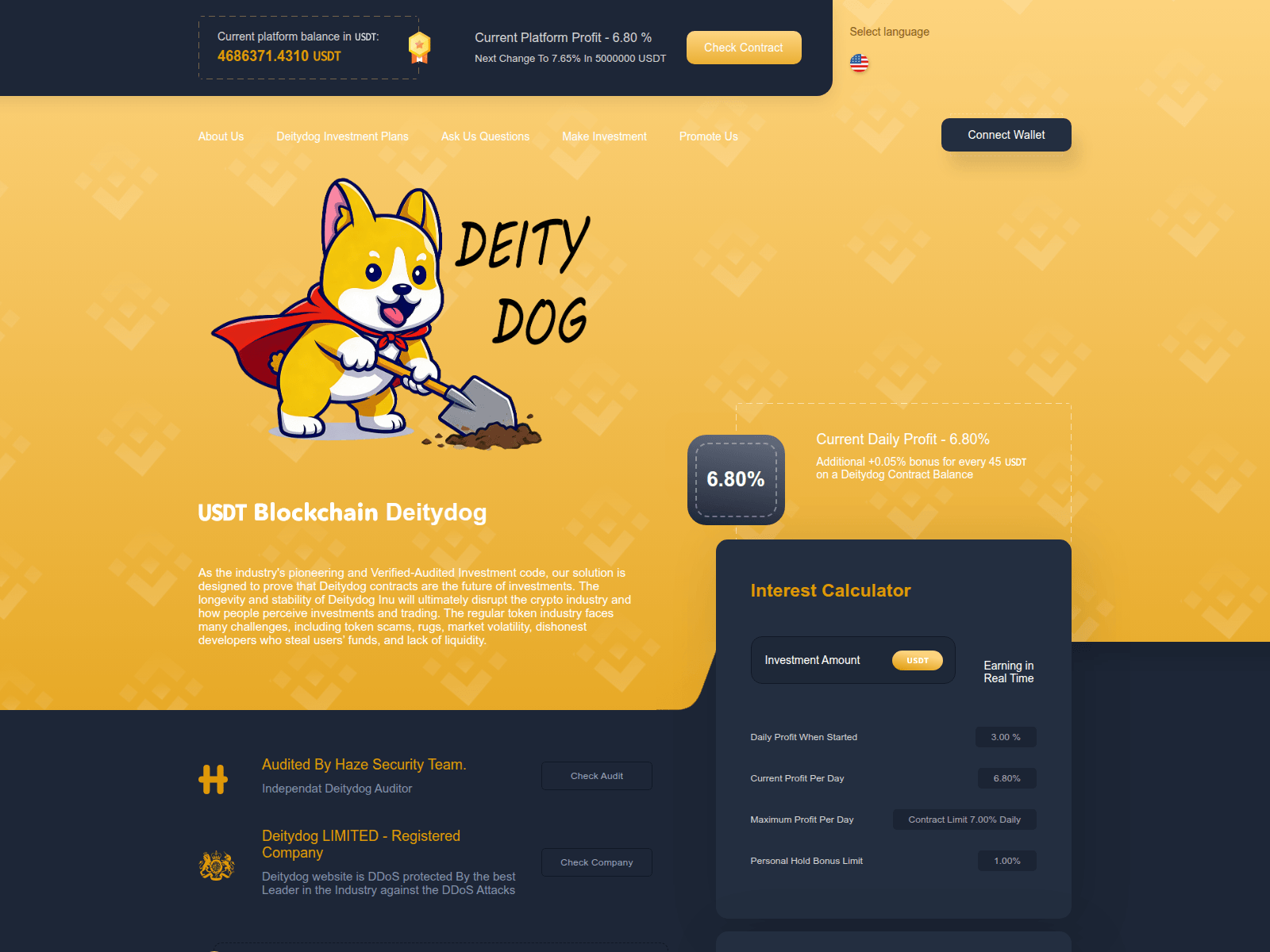Screenshot of www.deityweb8-dogs.com