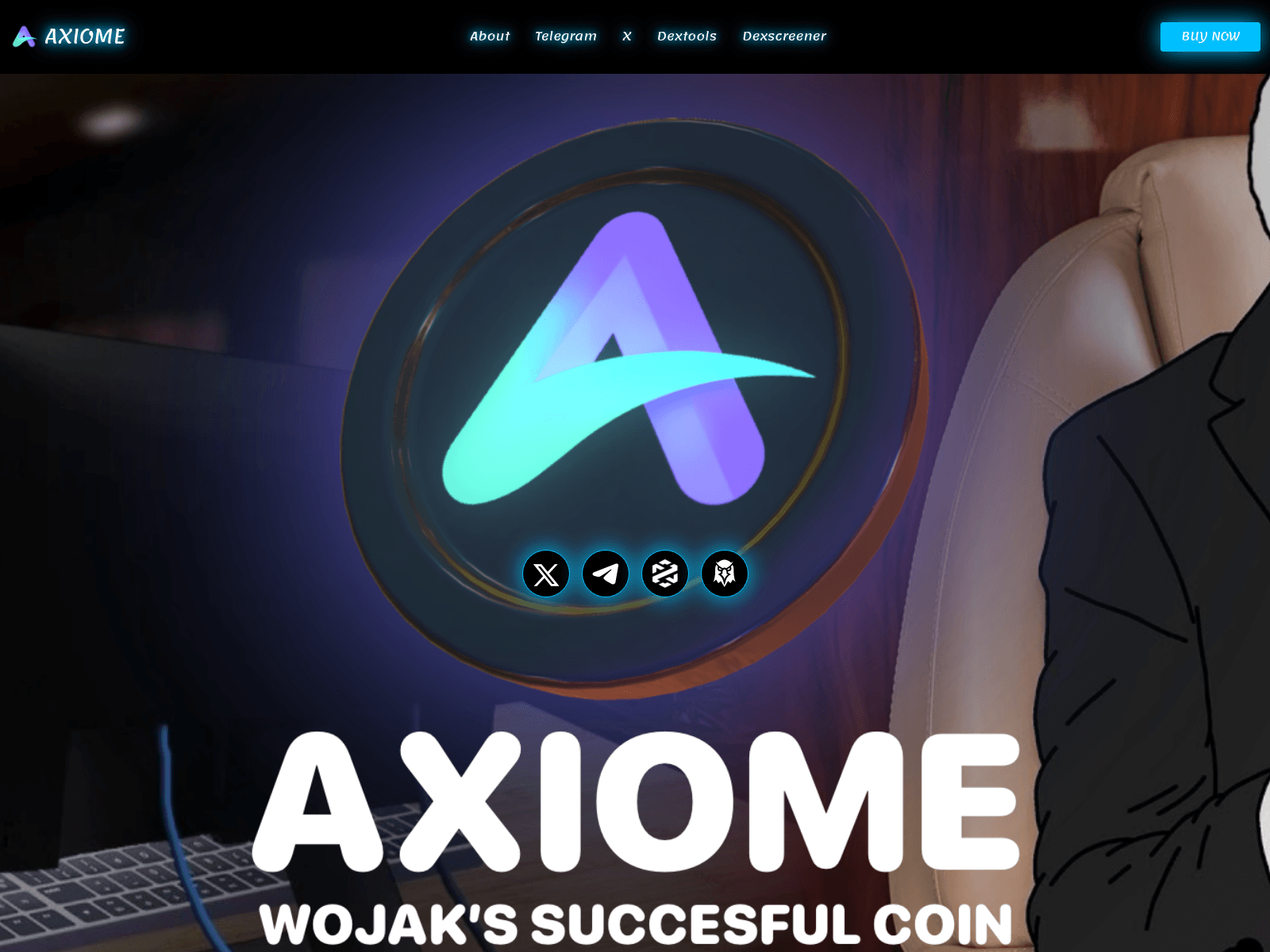 Screenshot of axiome.vip