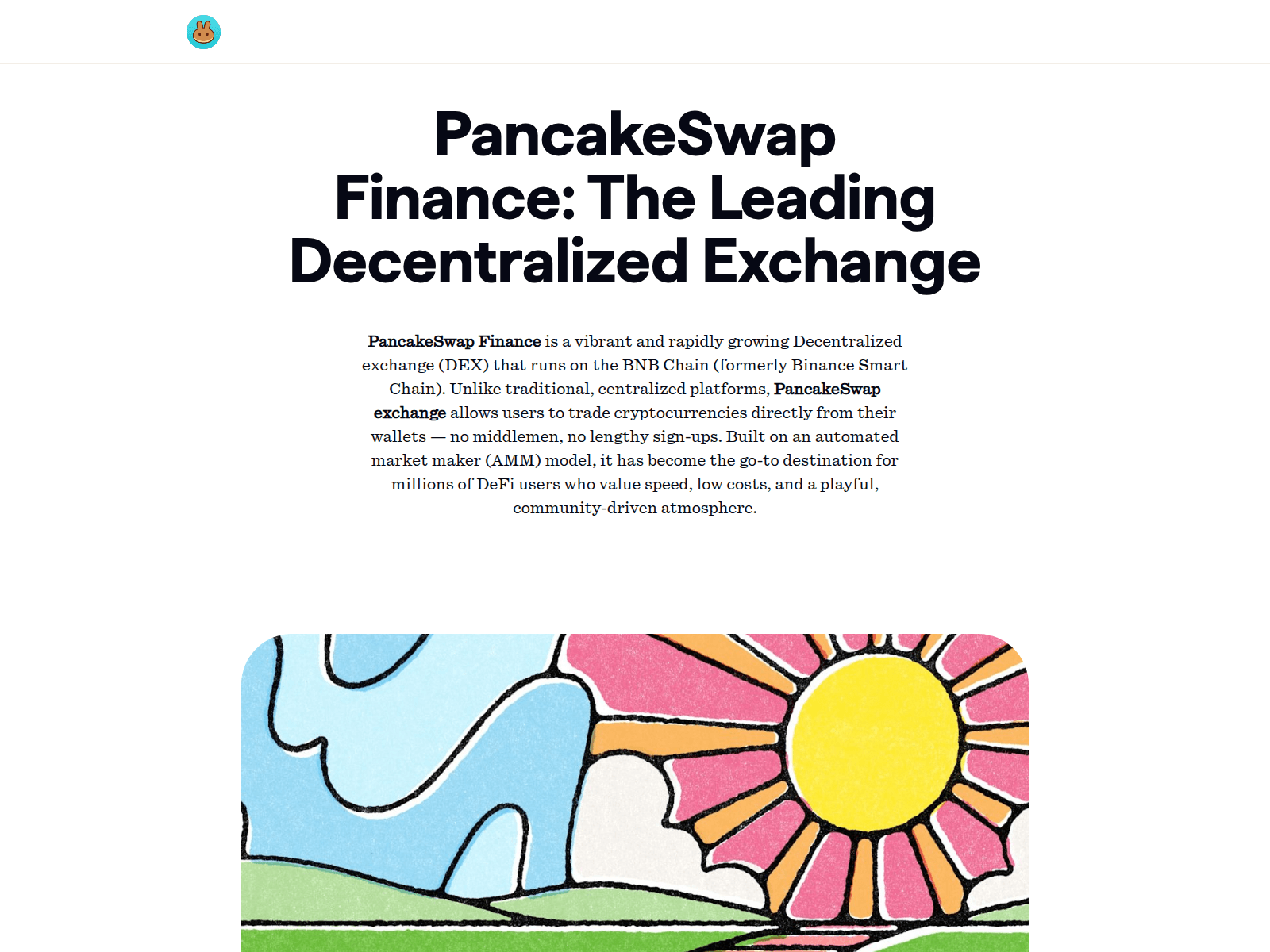 Screenshot of pancakeswapfi.com