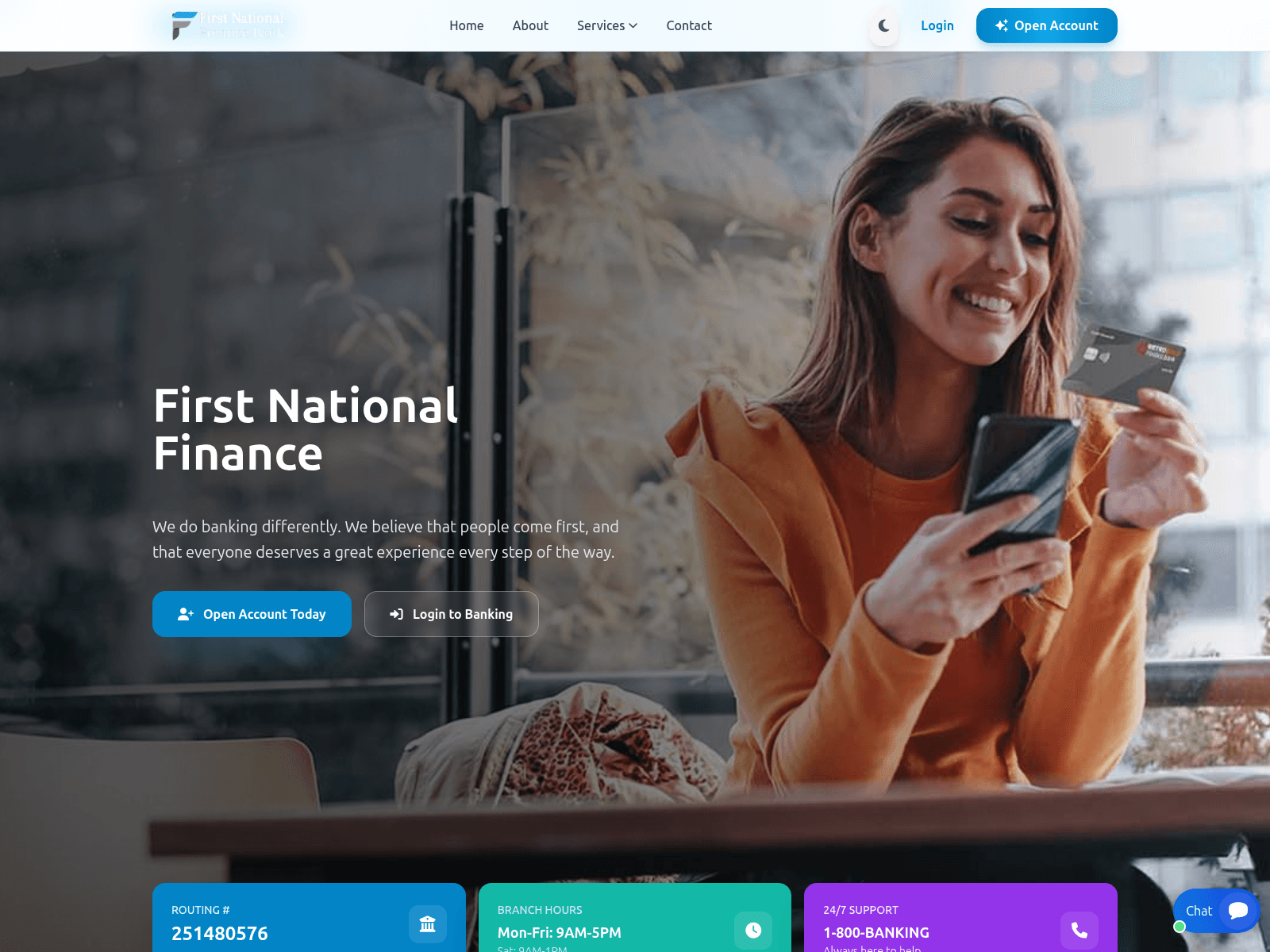 Screenshot of firstnationalfinance.org
