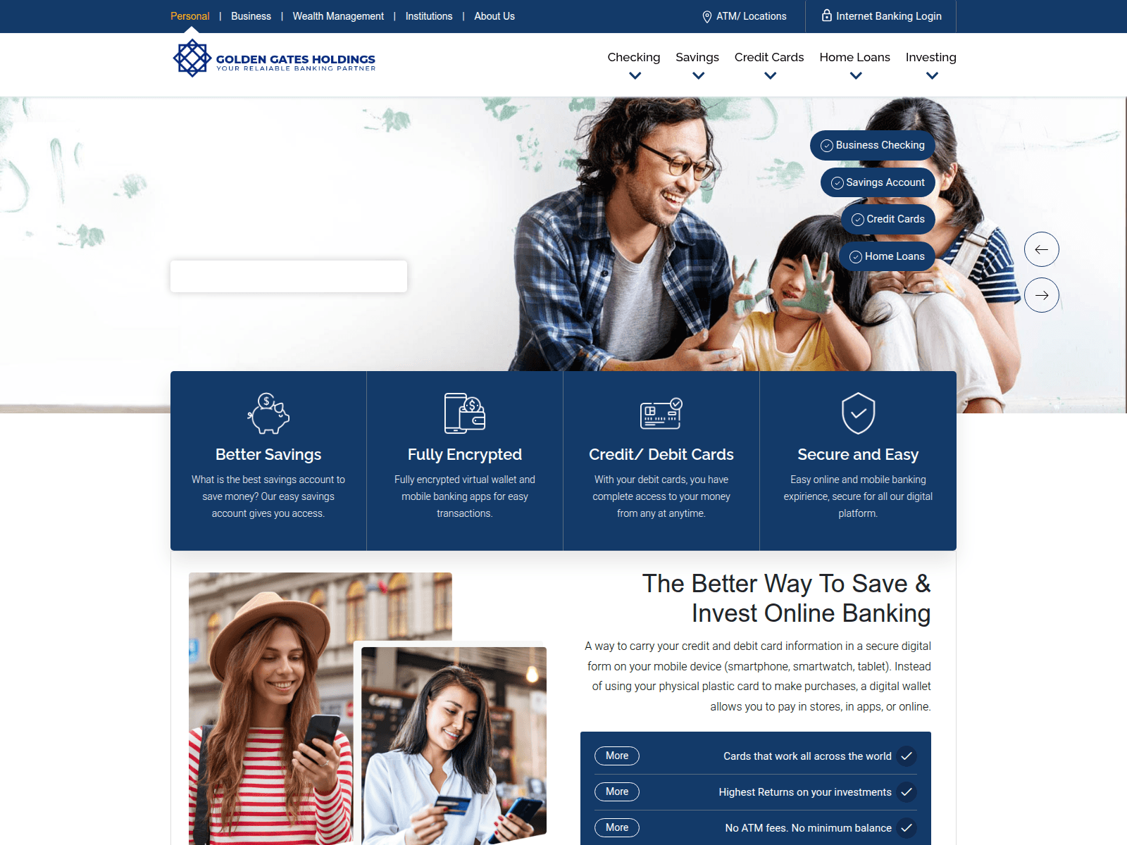 Screenshot of goldengatesholdings.com