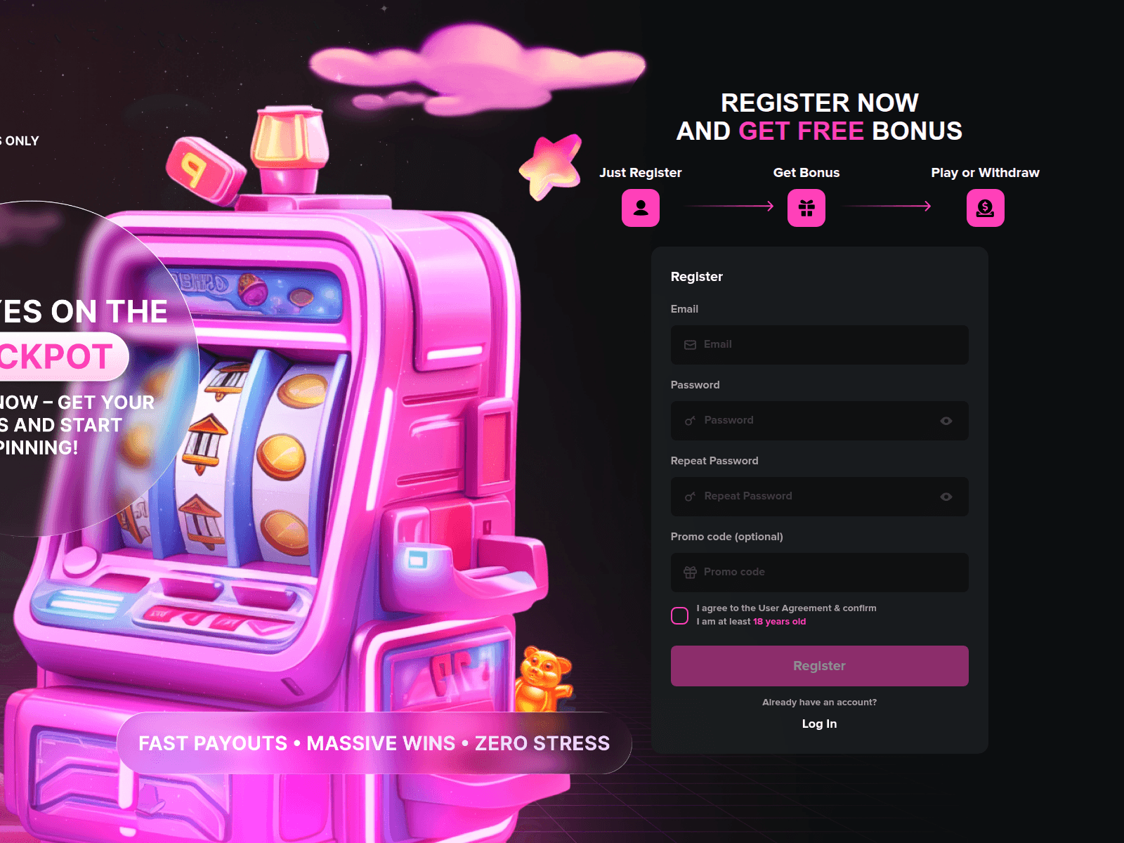 Screenshot of luxebets.cash