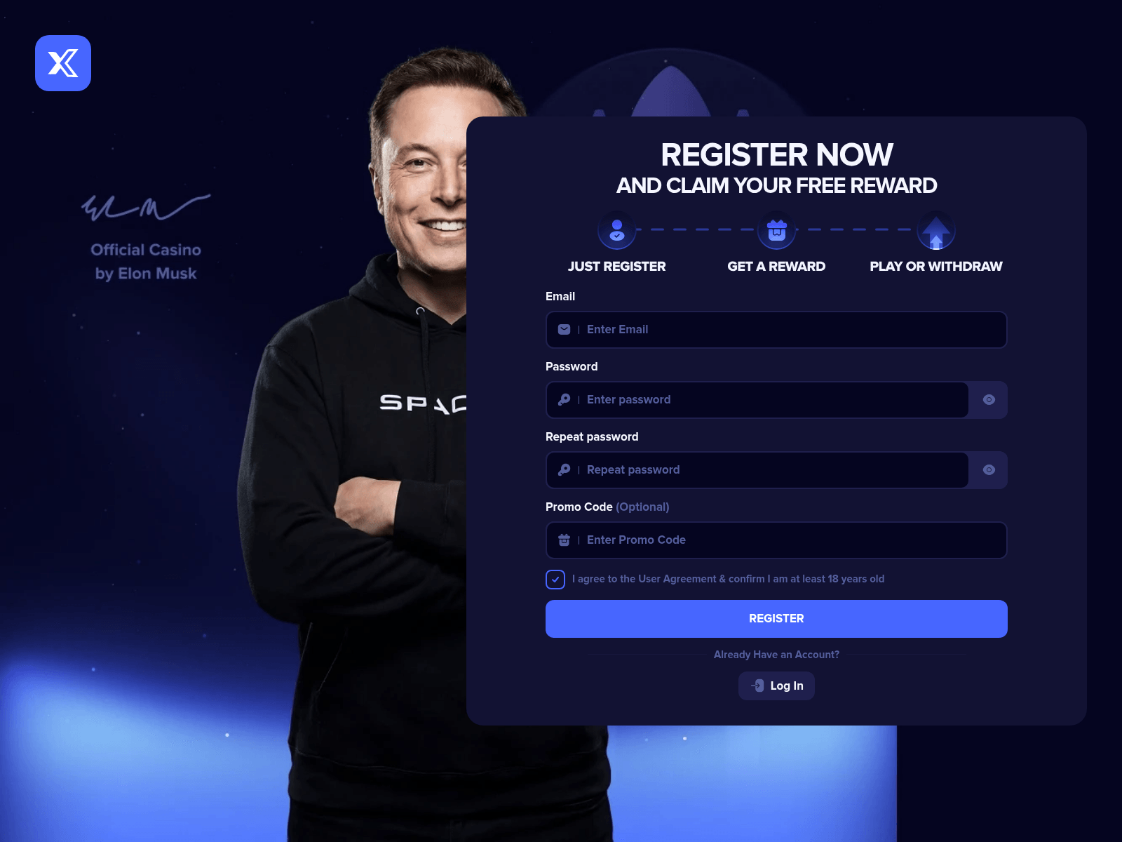 Screenshot of synaptix.space