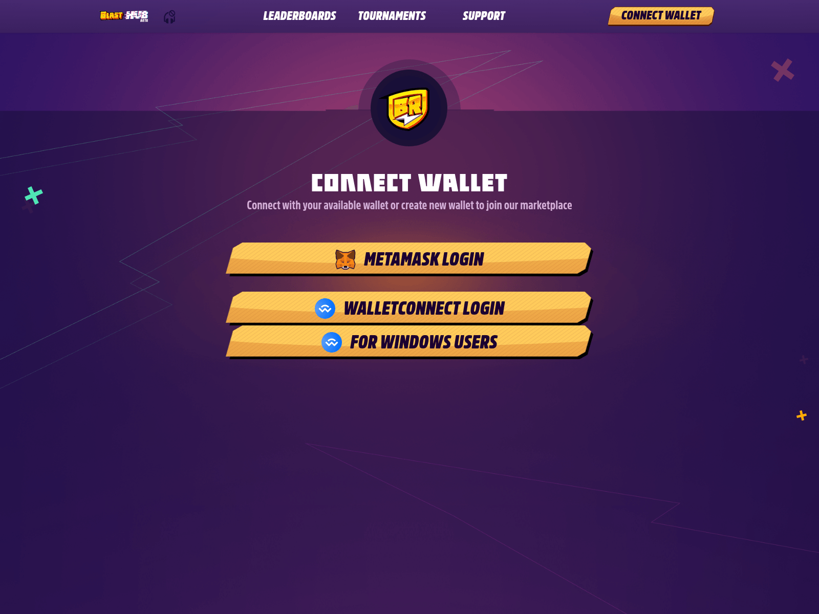 Screenshot of blastroyale.pages.dev