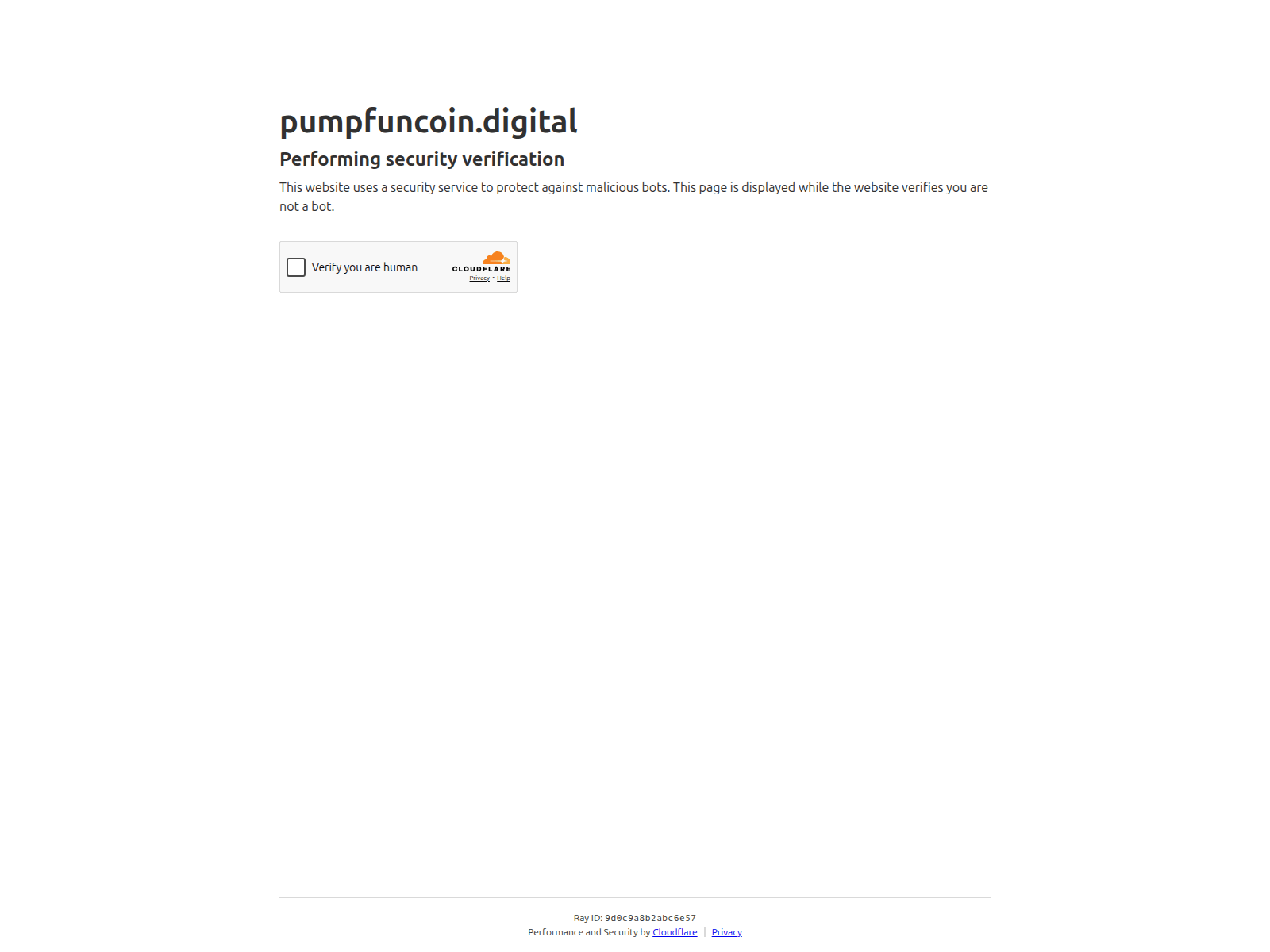 Screenshot of pumpfuncoin.digital