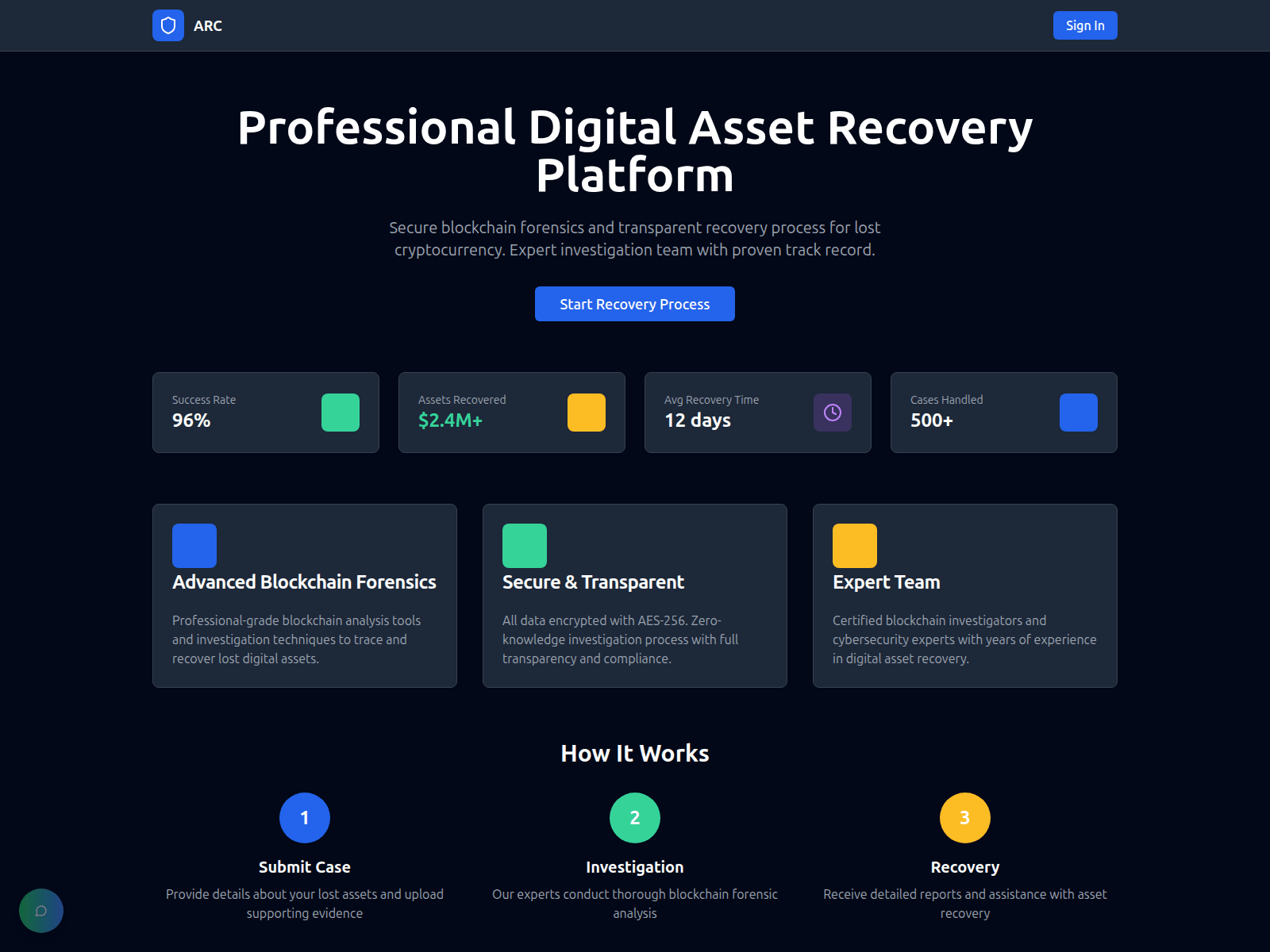 Screenshot of assetschecker.com