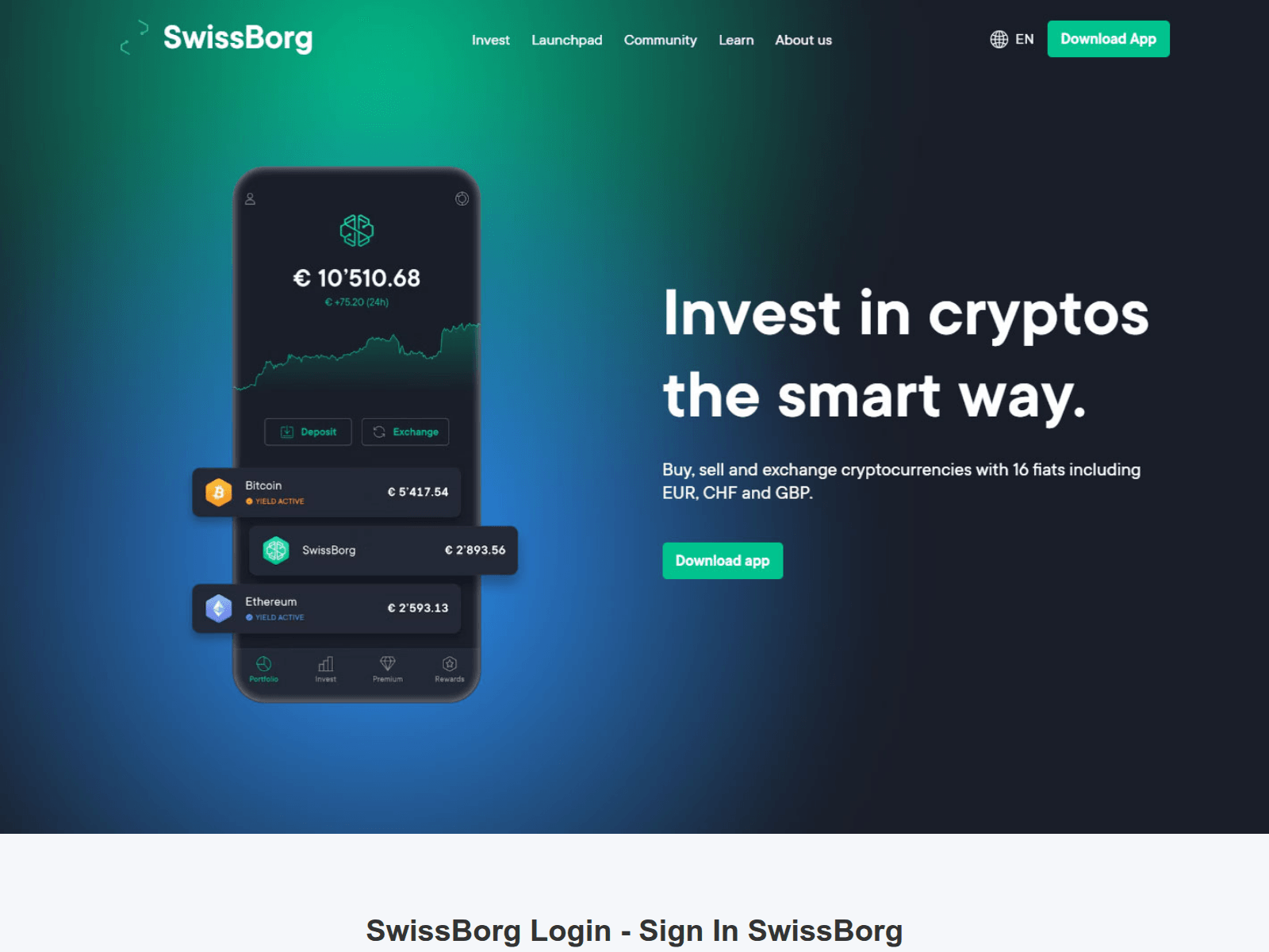 Screenshot of swissboorglogi.webflow.io