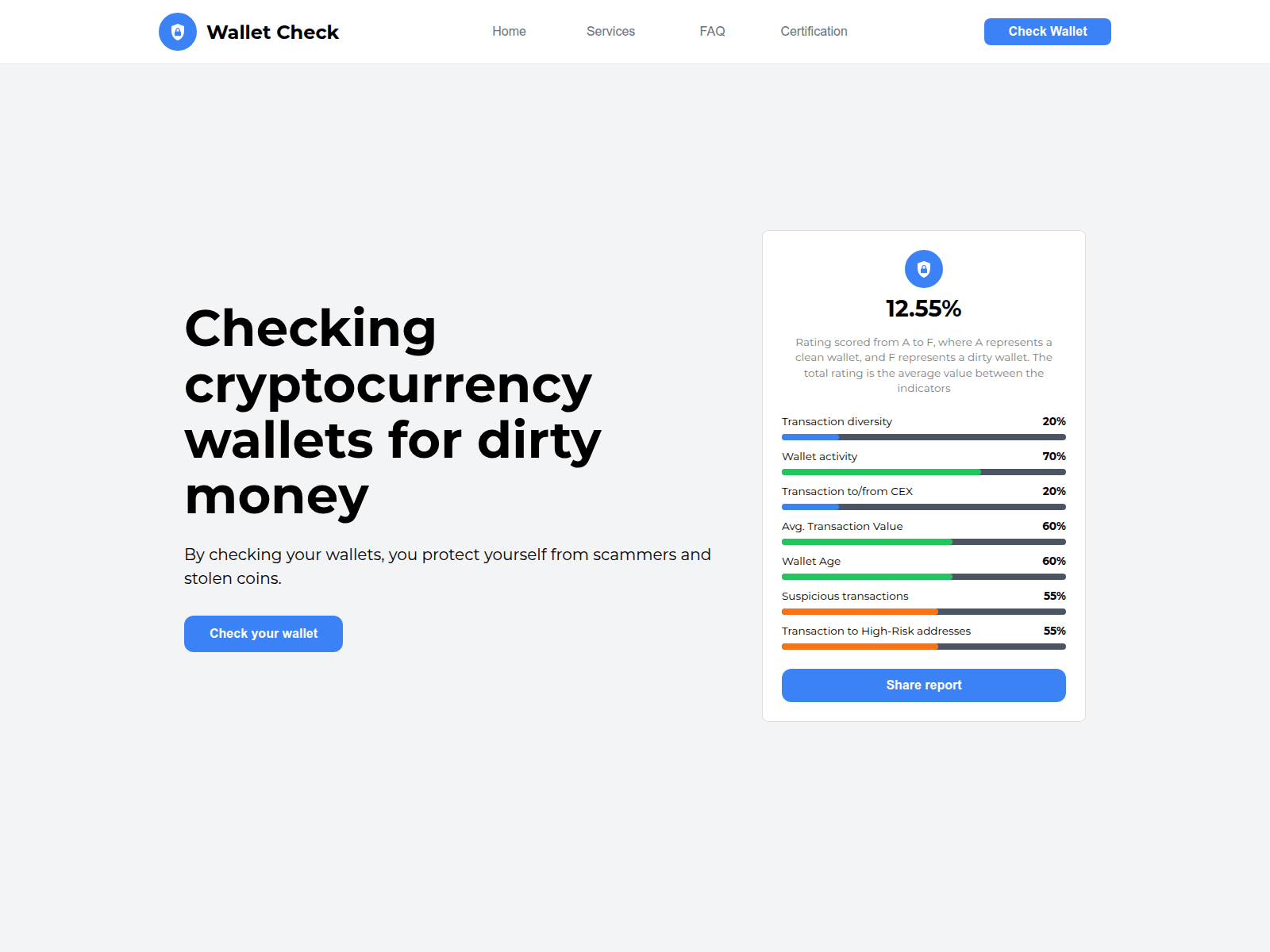 Screenshot of wallet-checker.us