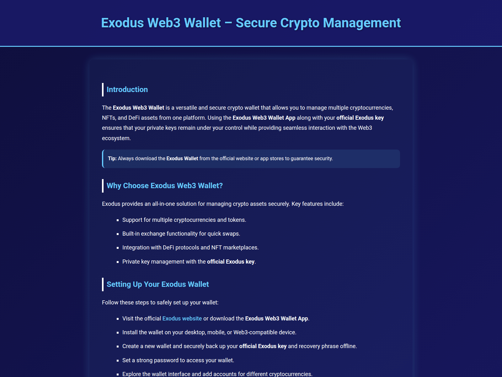 Screenshot of exodus-web3en.pages.dev