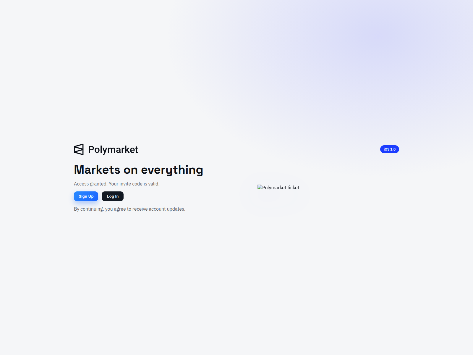 Screenshot of polymarket.us-app.cyou