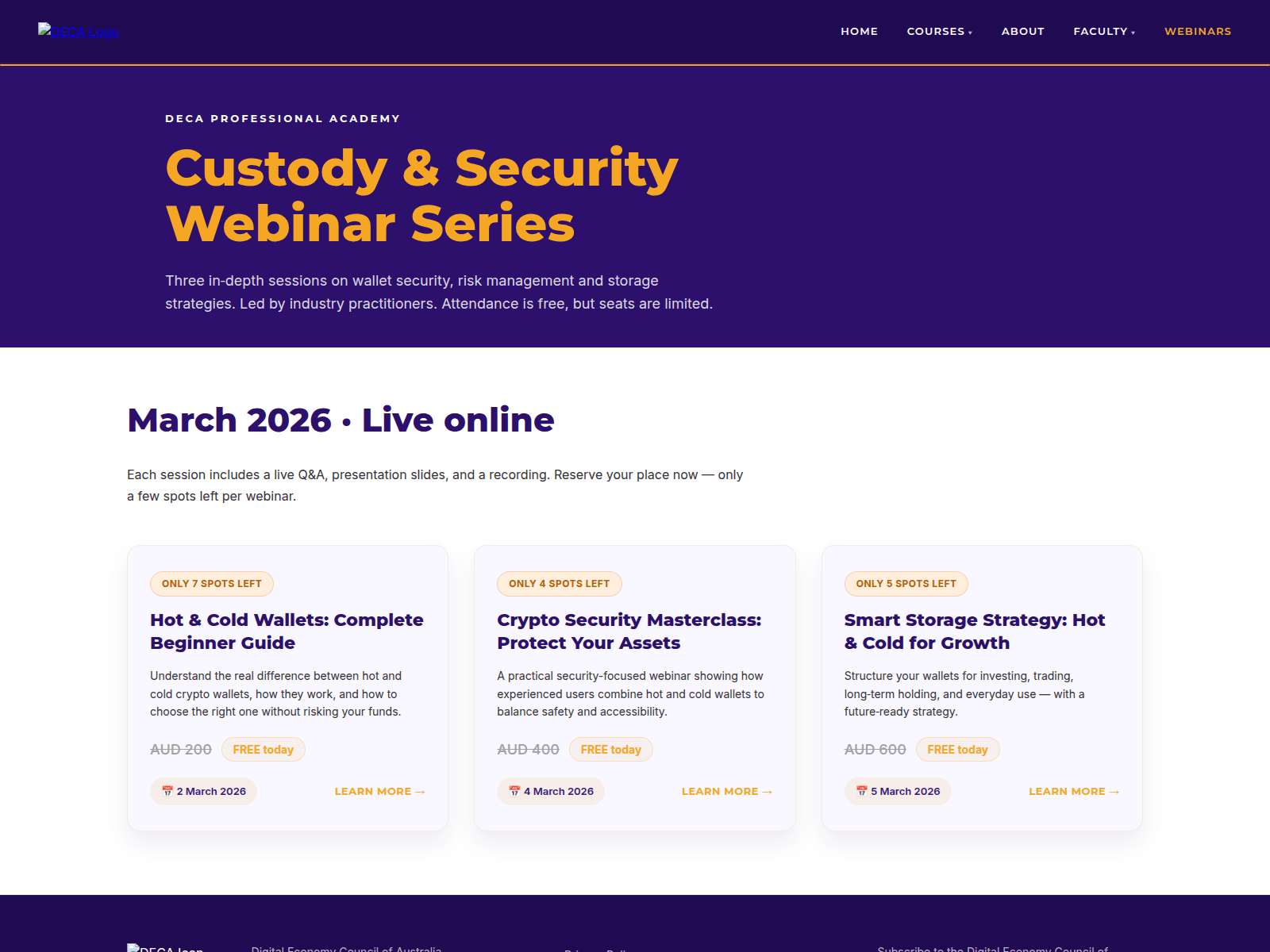 Screenshot of schooldeca.com