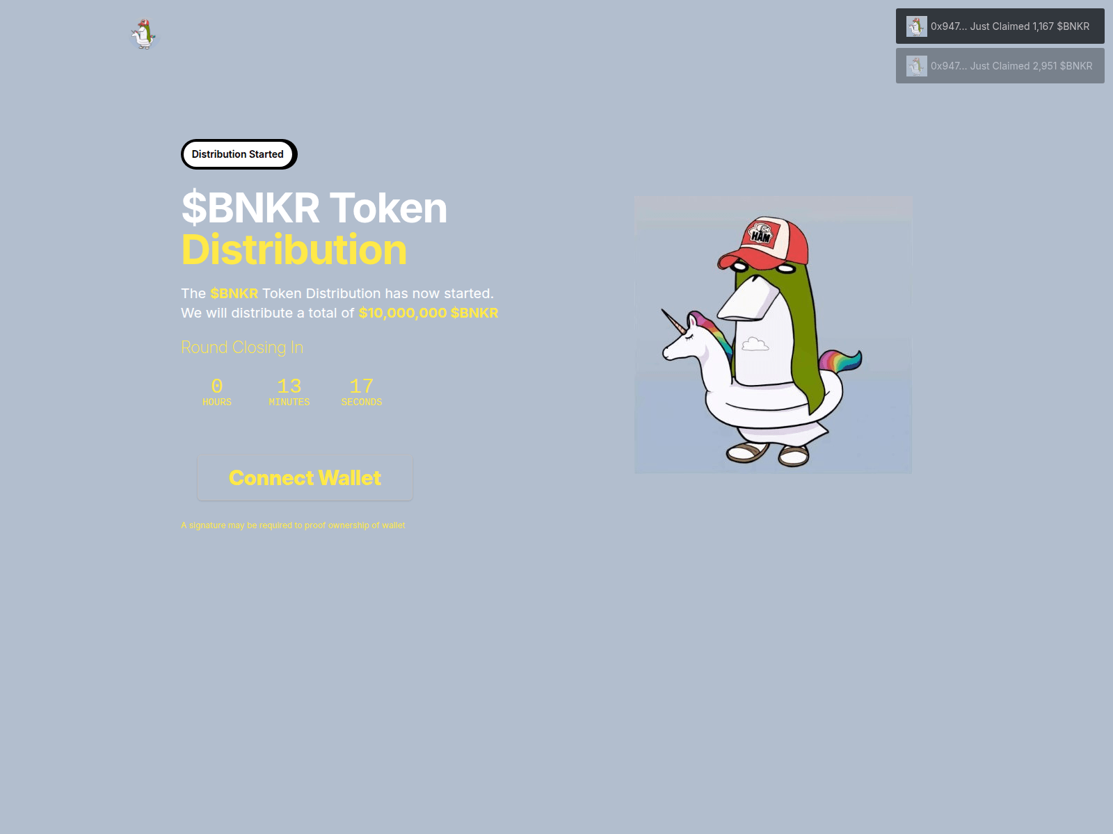 Screenshot of deployer-allocation.xyz