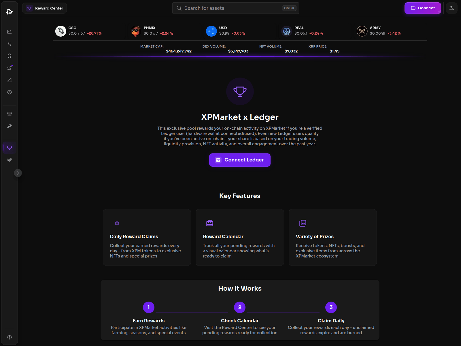 Screenshot of ledger-xpmarket.com