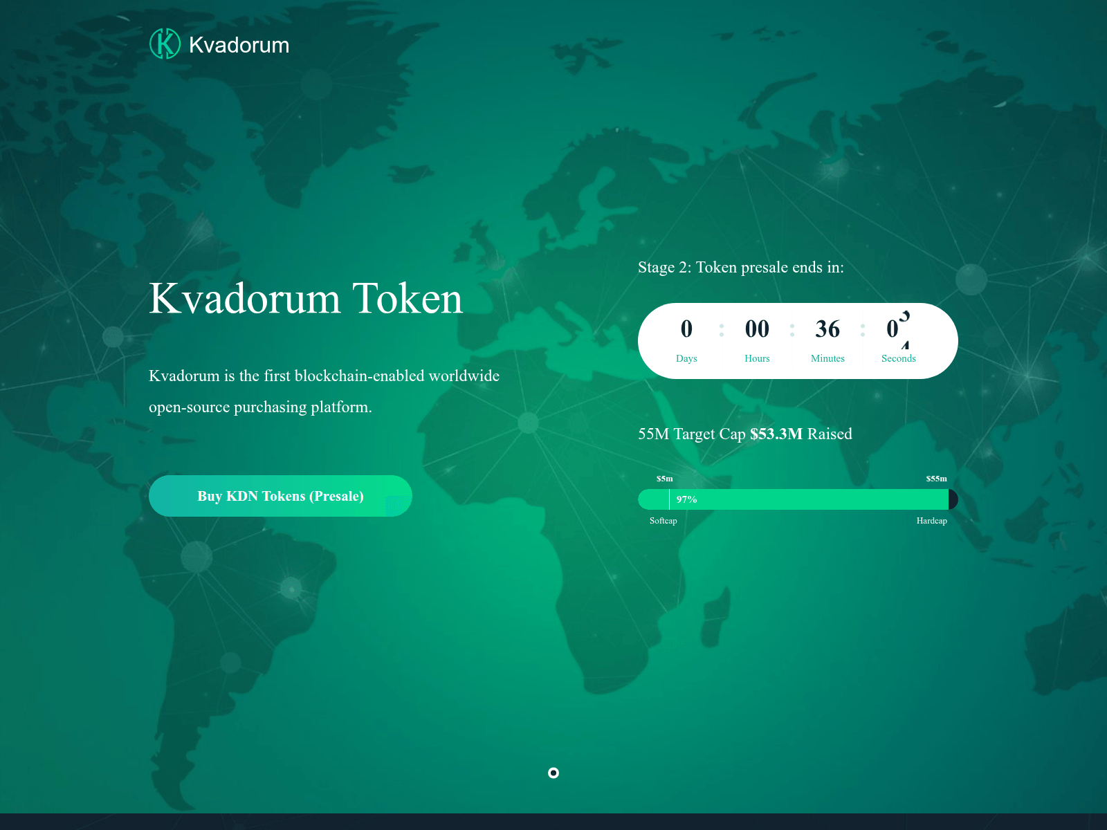 Screenshot of kvadorum.live