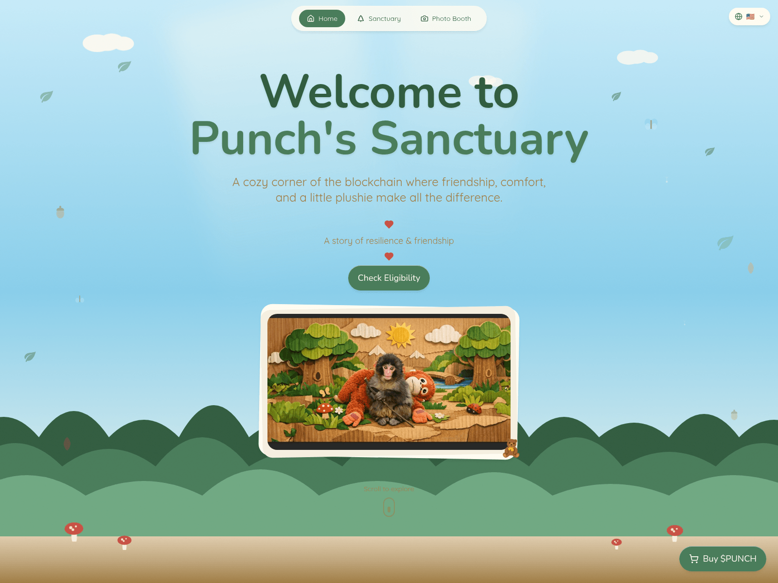 Screenshot of punchofsol.com