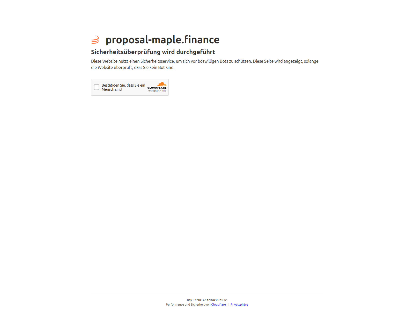Screenshot of proposal-maple.finance