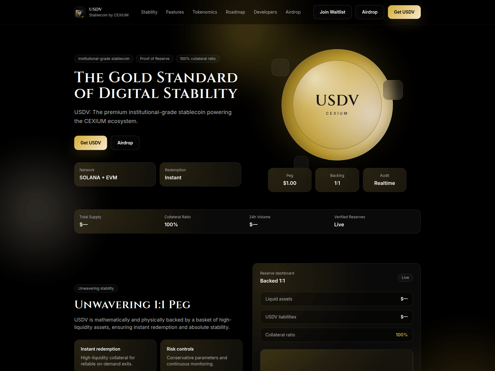 Screenshot of cexium.app