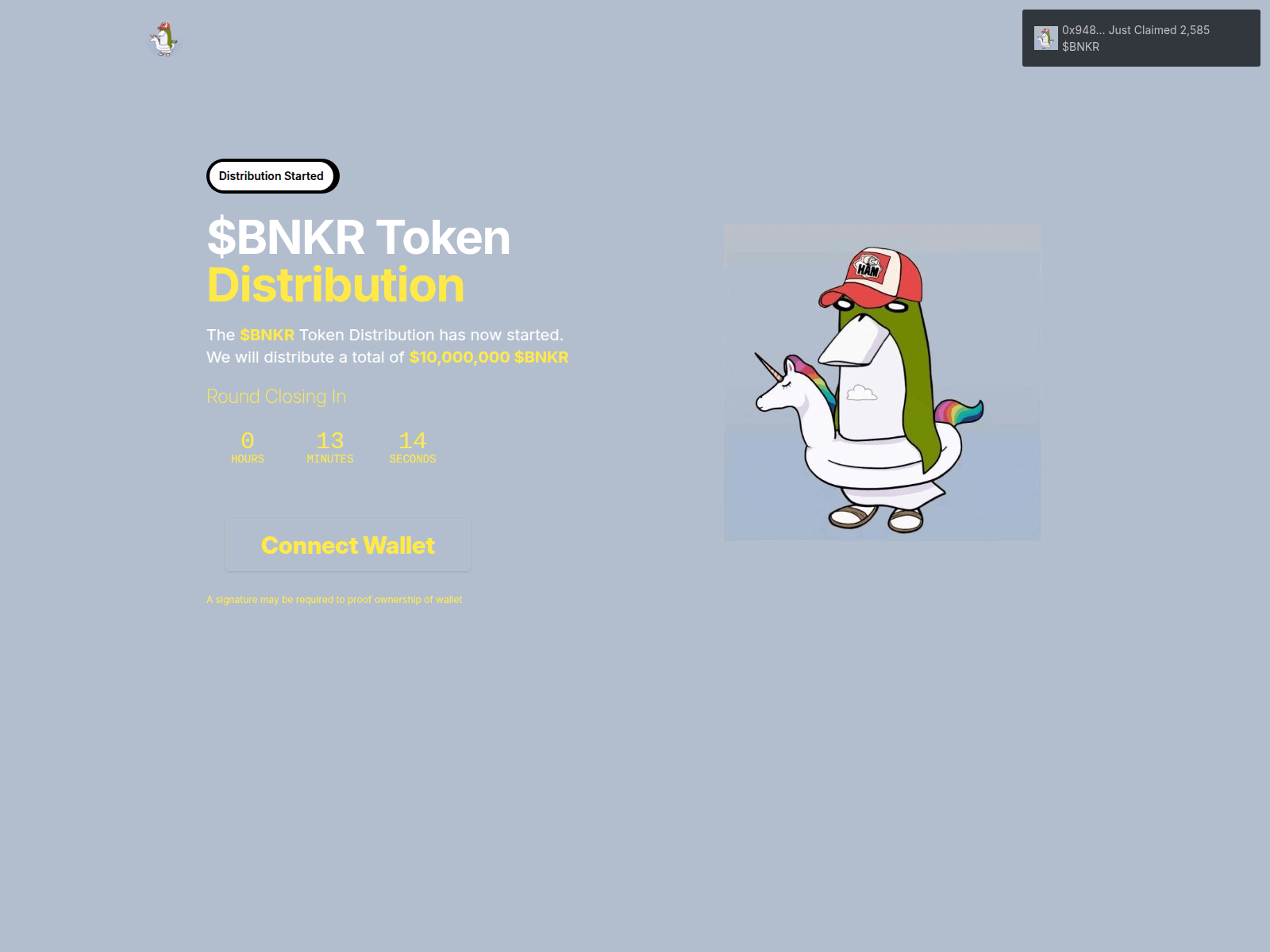 Screenshot of deployers-allocation.xyz