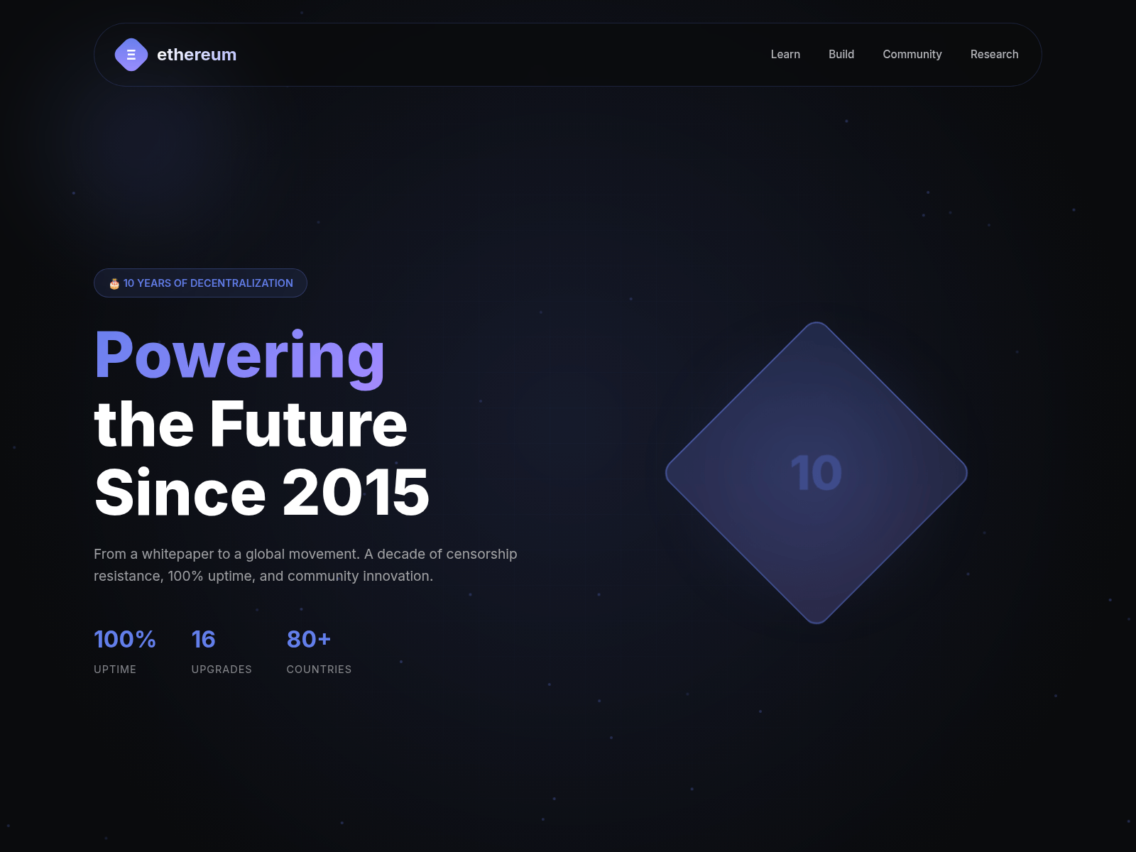 Screenshot of 10yearminting.xyz