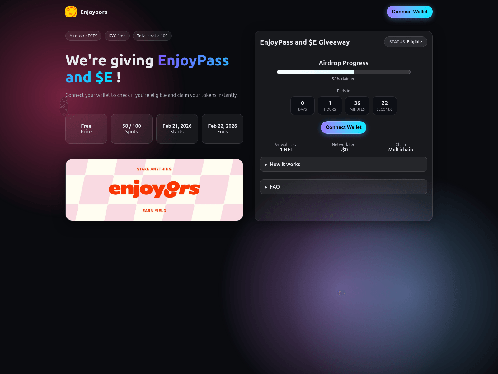 Screenshot of enjoyoors.live