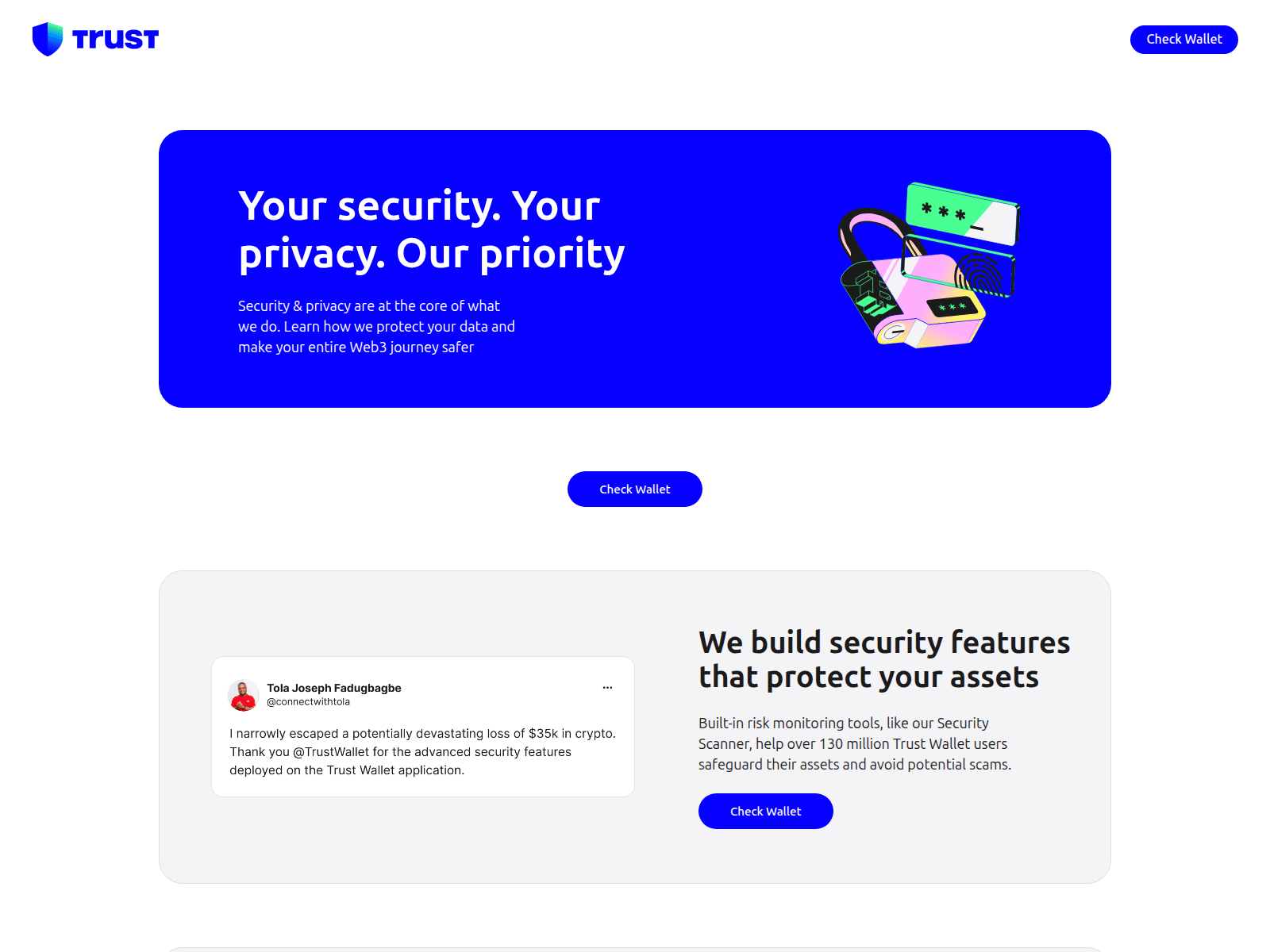 Screenshot of trustableconnection.pro